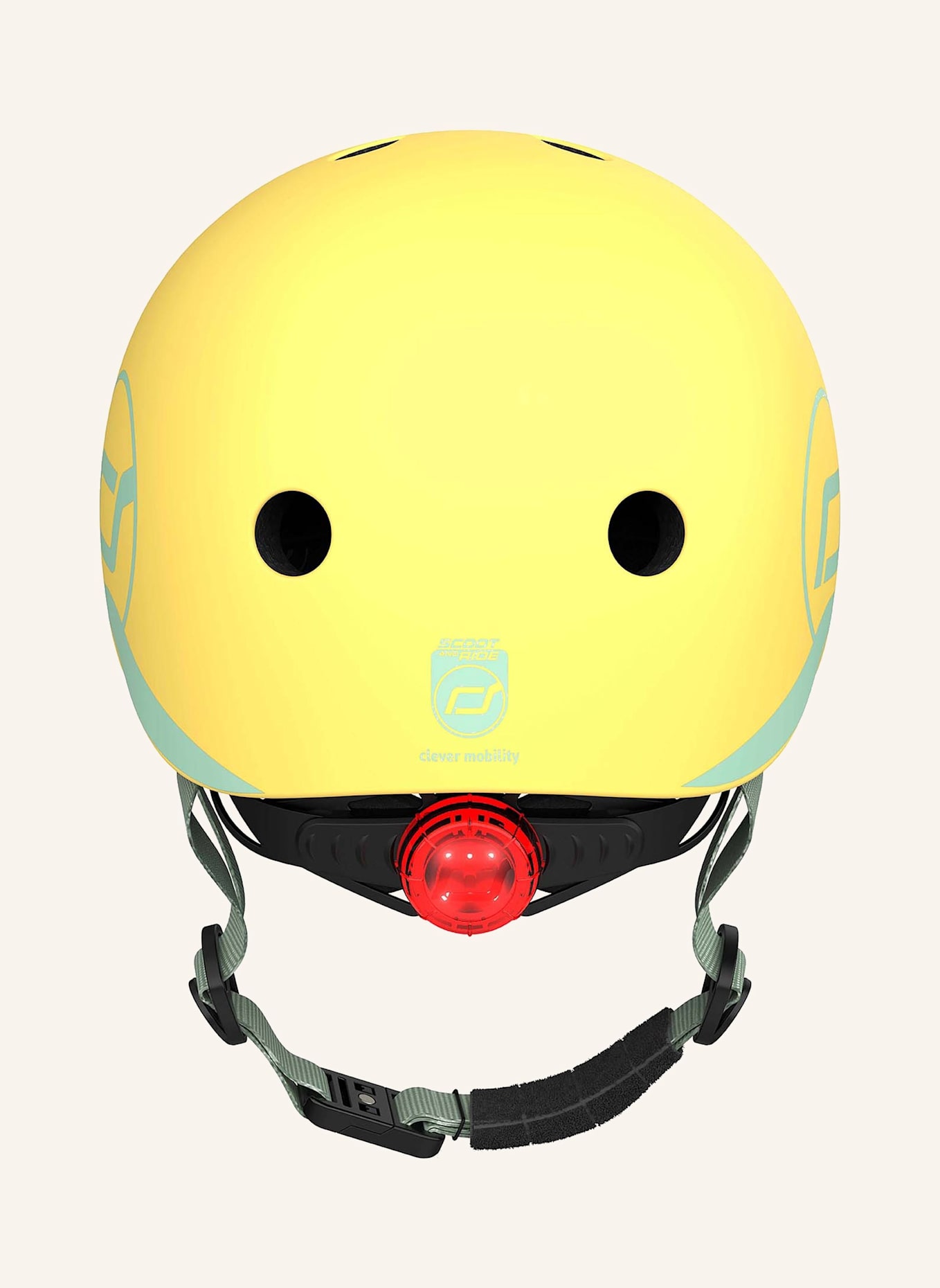 Scoot and Ride Helm: GELB