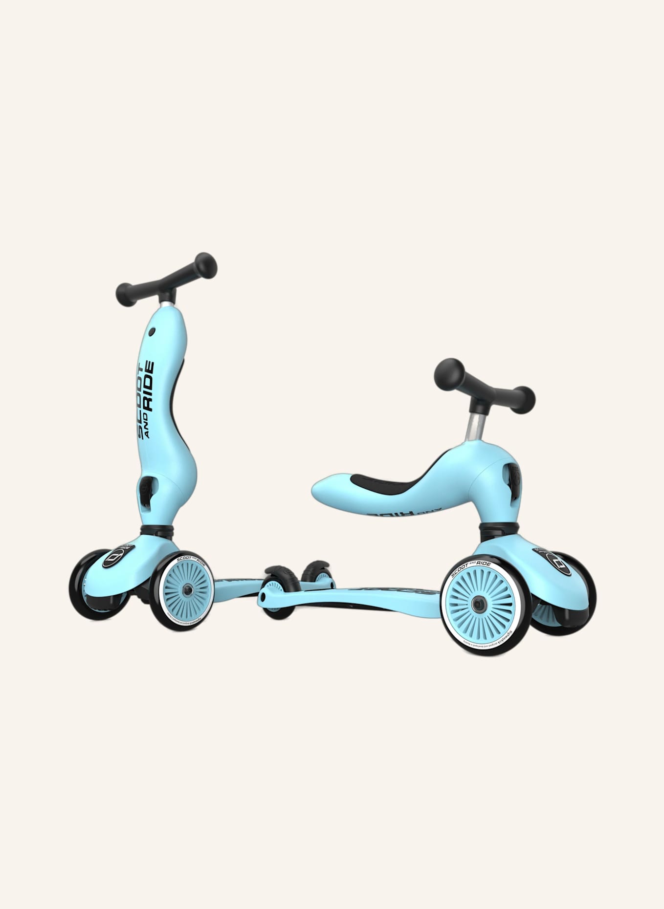 Scoot and Ride Scooter HIGHWAYKICK 1: BLAU