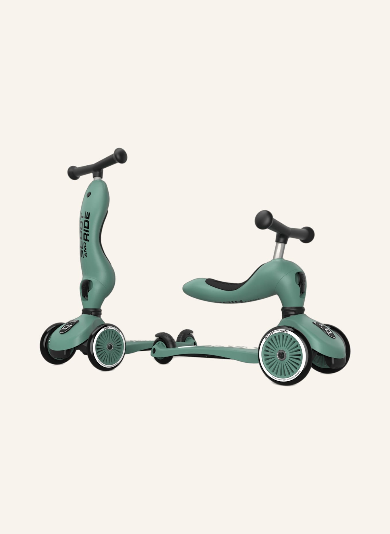 Scoot and Ride Scooter HIGHWAYKICK 1: GRÜN