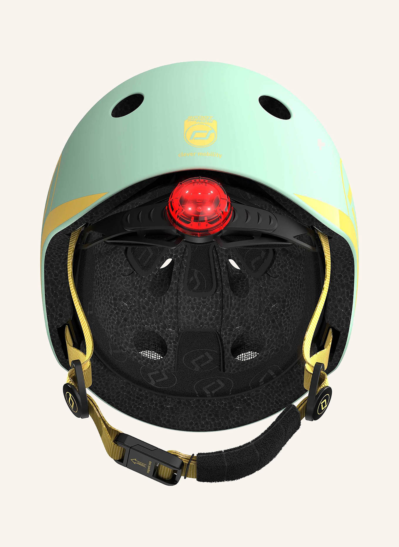 Scoot and Ride Helm: GRÜN