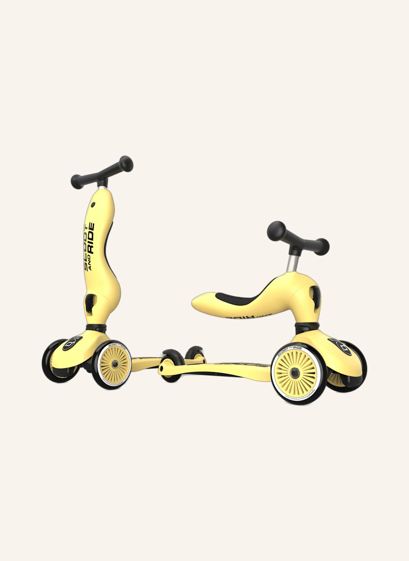 Scoot and Ride Scooter HIGHWAYKICK 1: GELB