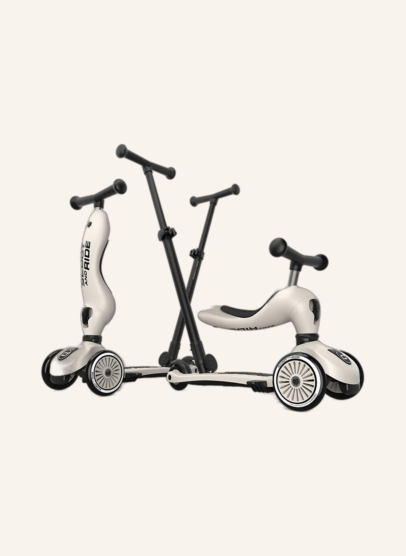 Scoot and Ride Scooter HIGHWAYKICK 1 Push & Go: GRAU