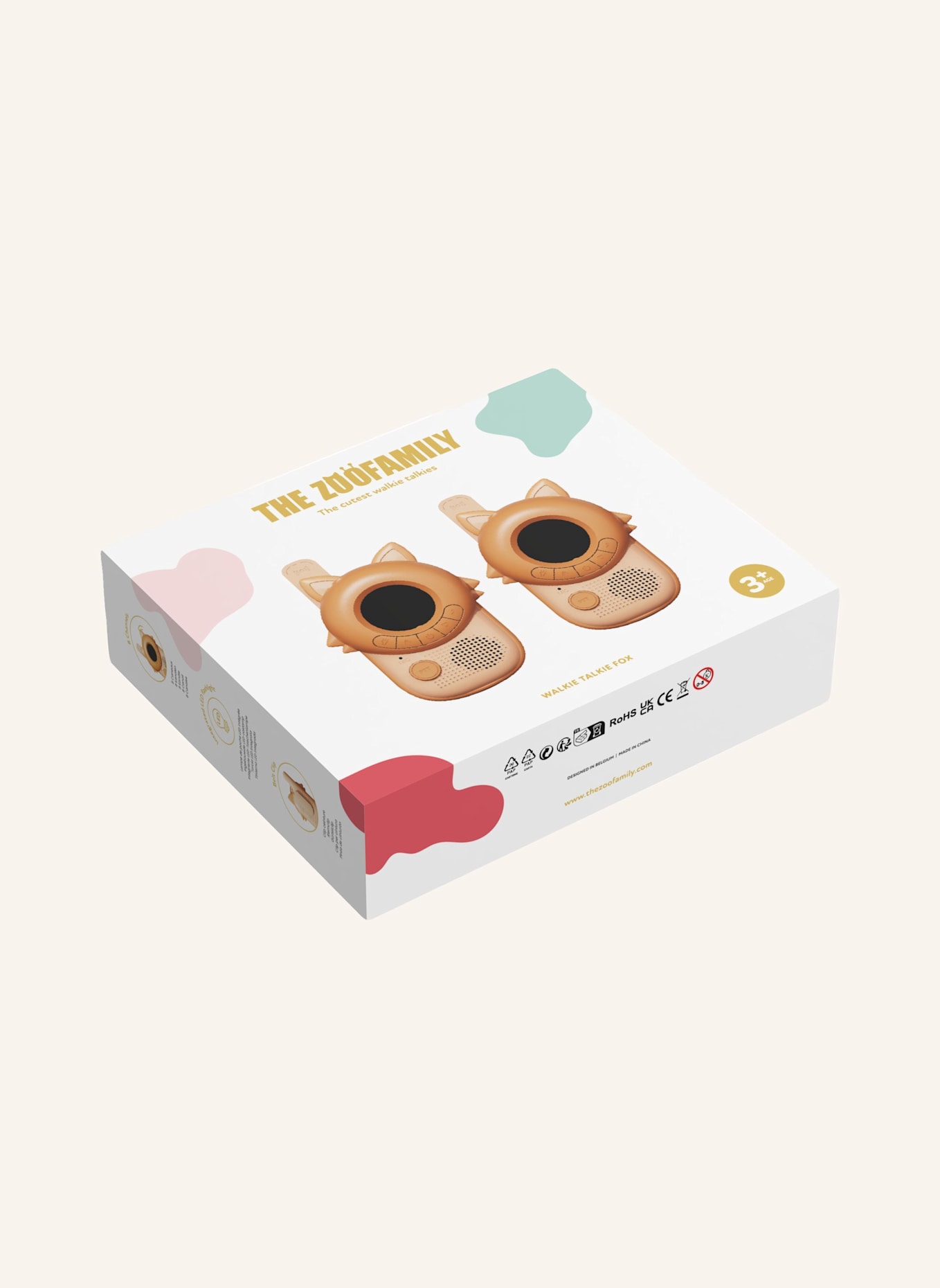 The Zoofamily Walkie Talkie ZOO: ORANGE