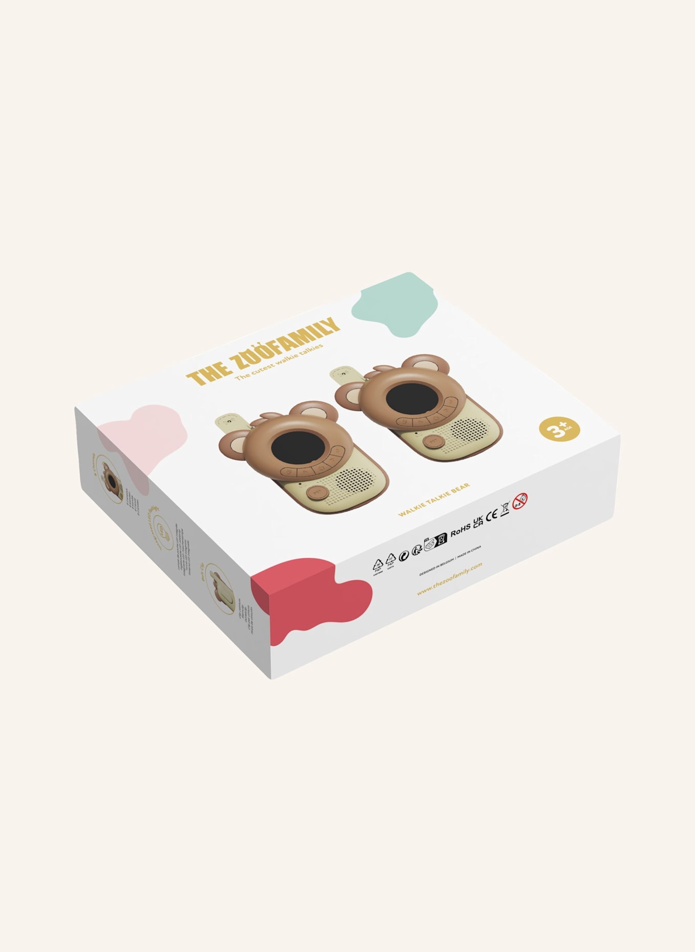 The Zoofamily Walkie Talkie ZOO: BRAUN