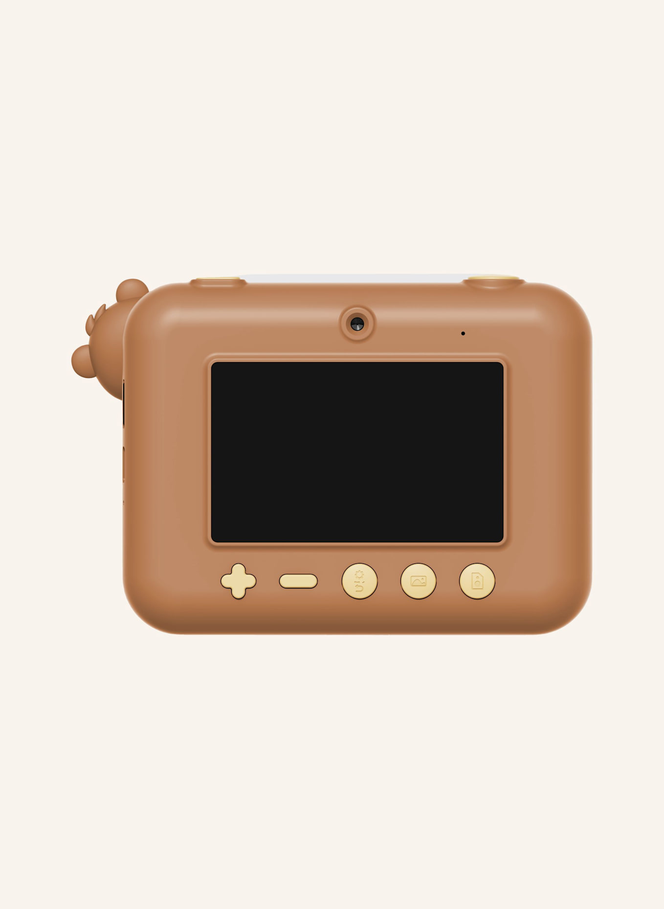 The Zoofamily Sofortbildkamera ZOO PRINT: BRAUN