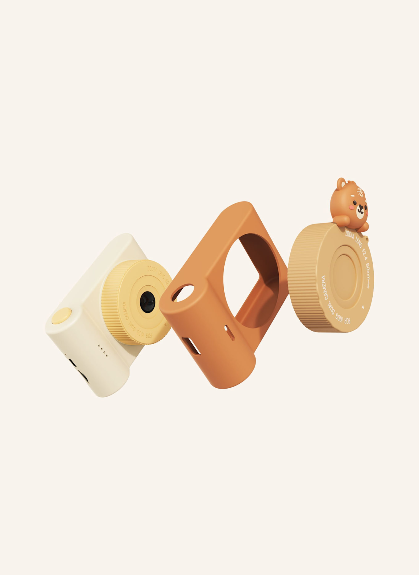 The Zoofamily Kinderkamera URBAN ZOO: BRAUN