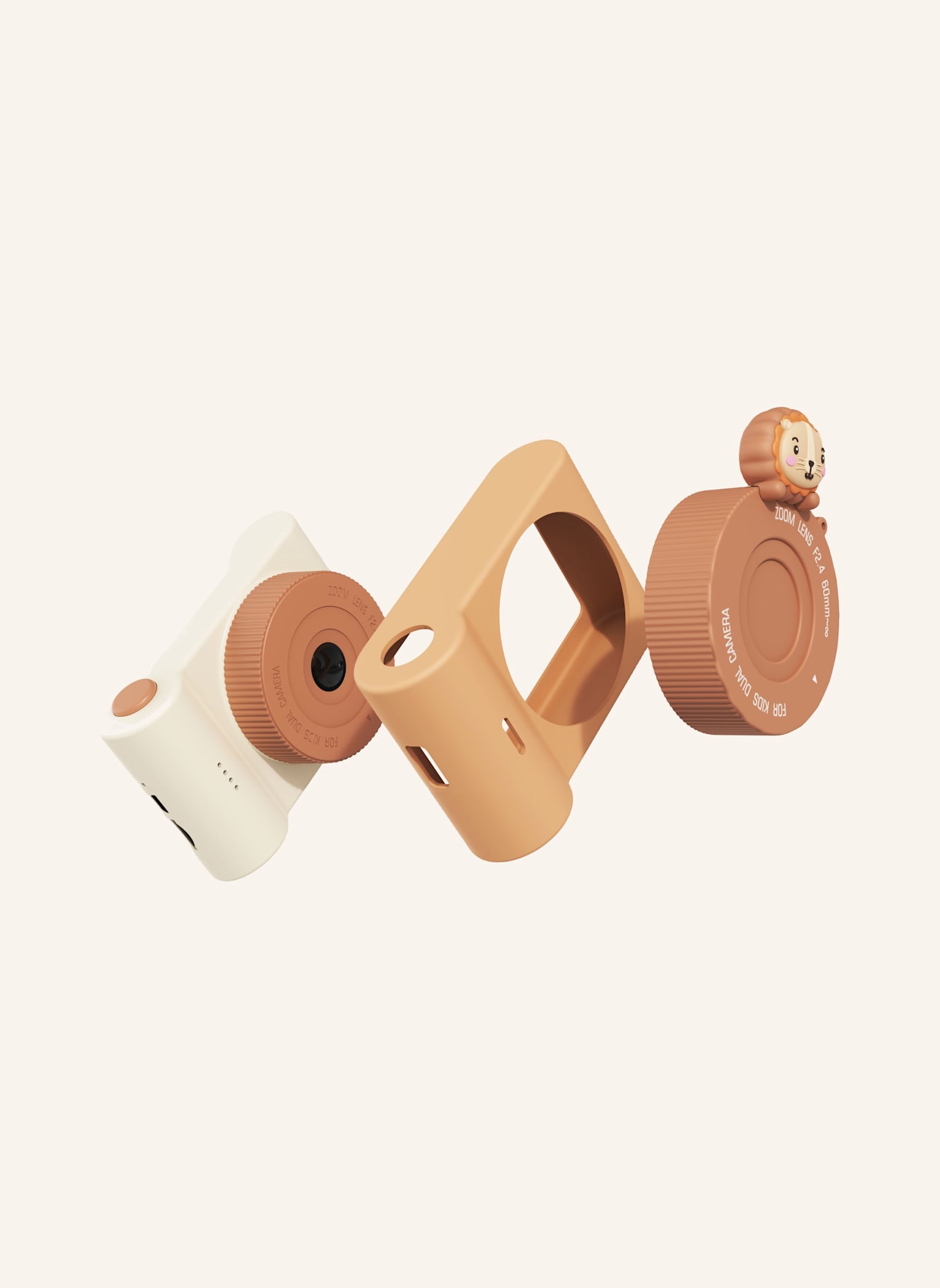 The Zoofamily Kinderkamera URBAN ZOO: ORANGE