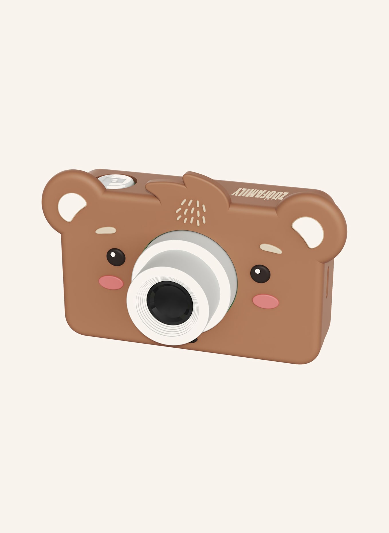 The Zoofamily Kinderkamera ZOO FRIENDS: BRAUN