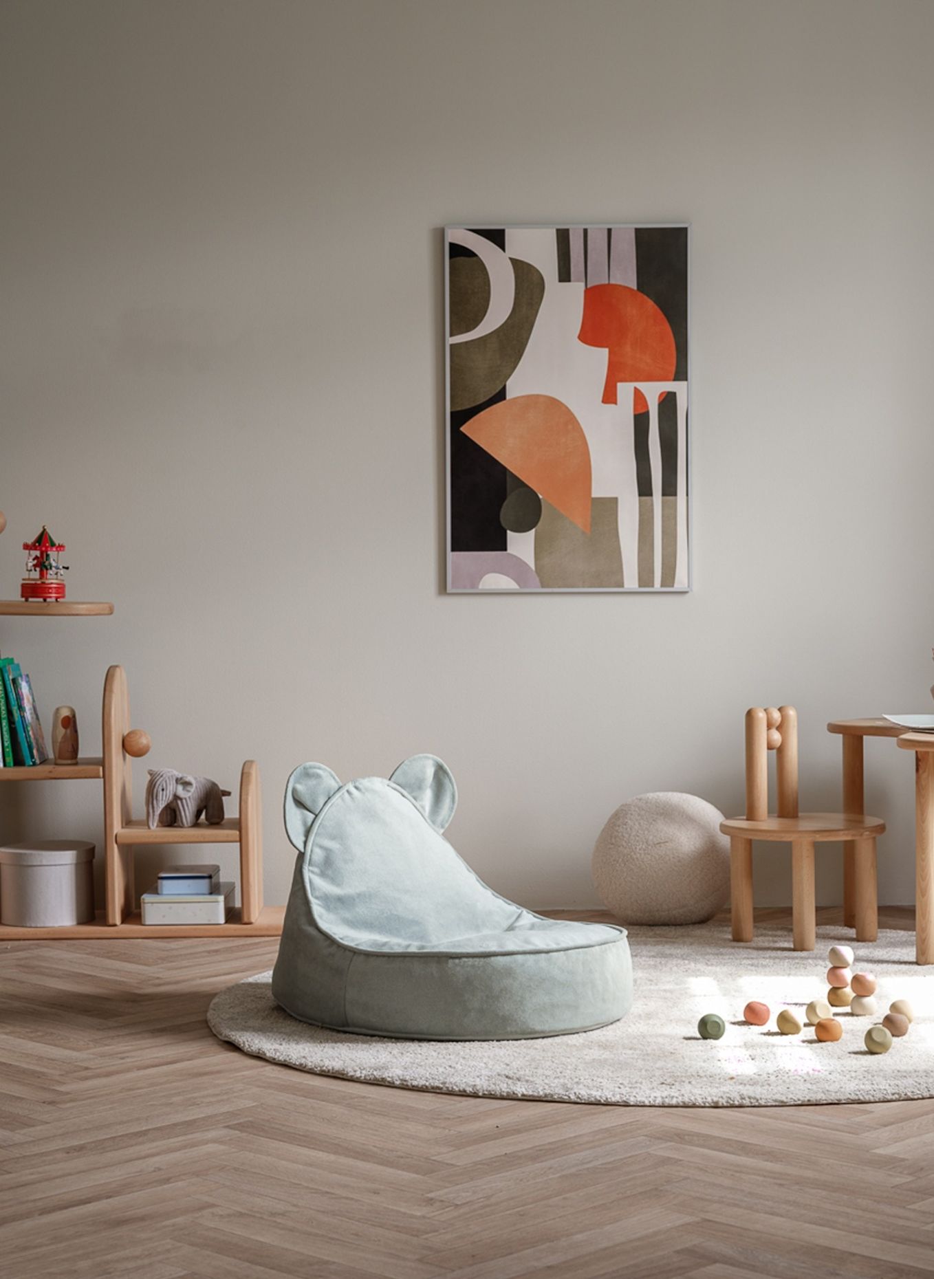 wigiwama Sitzsack BÄR: GRÜN