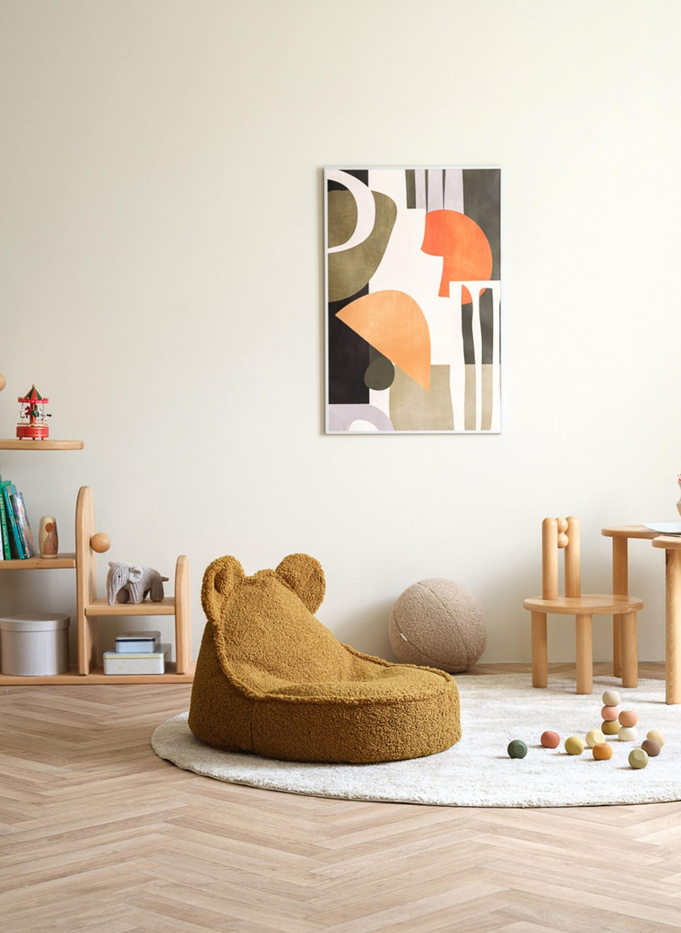 wigiwama Sitzsack BÄR: BRAUN