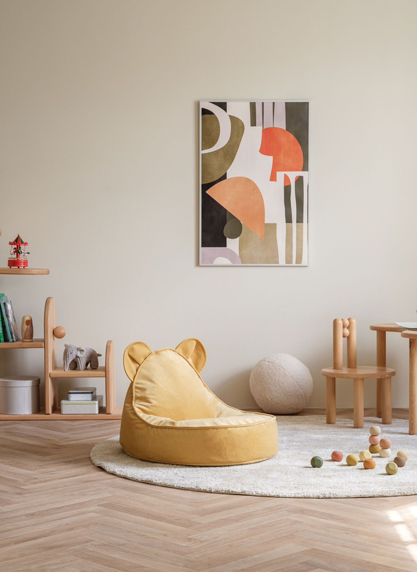 wigiwama Sitzsack BÄR: CAMEL