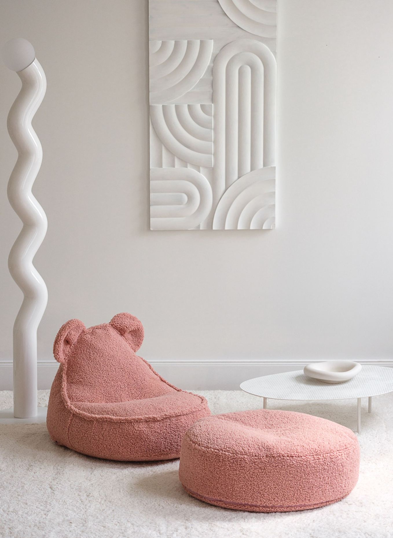 wigiwama Sitzsack BÄR: PINK