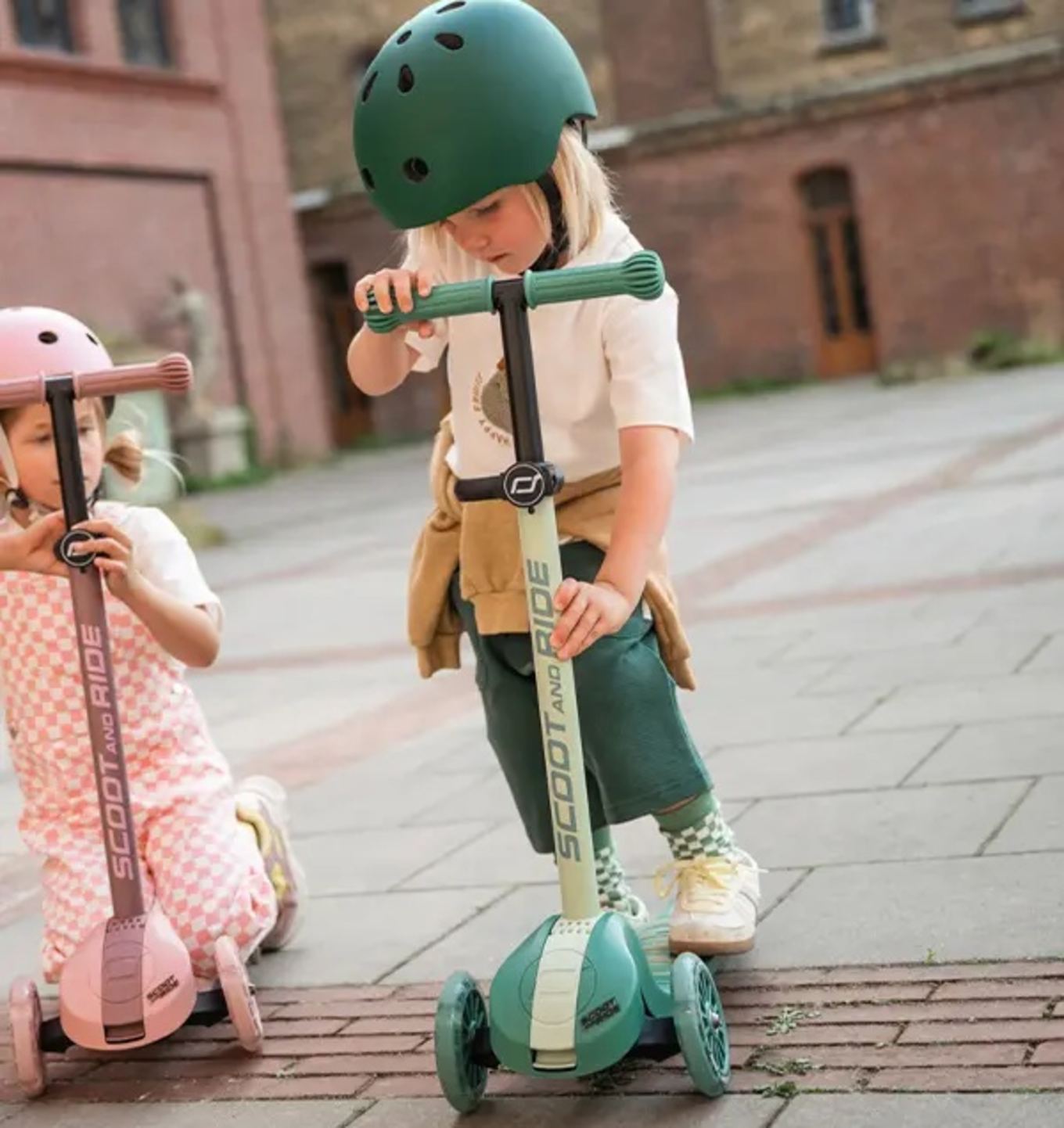 Scoot and Ride Scooter HIGHWAYKICK 3S: GRÜN