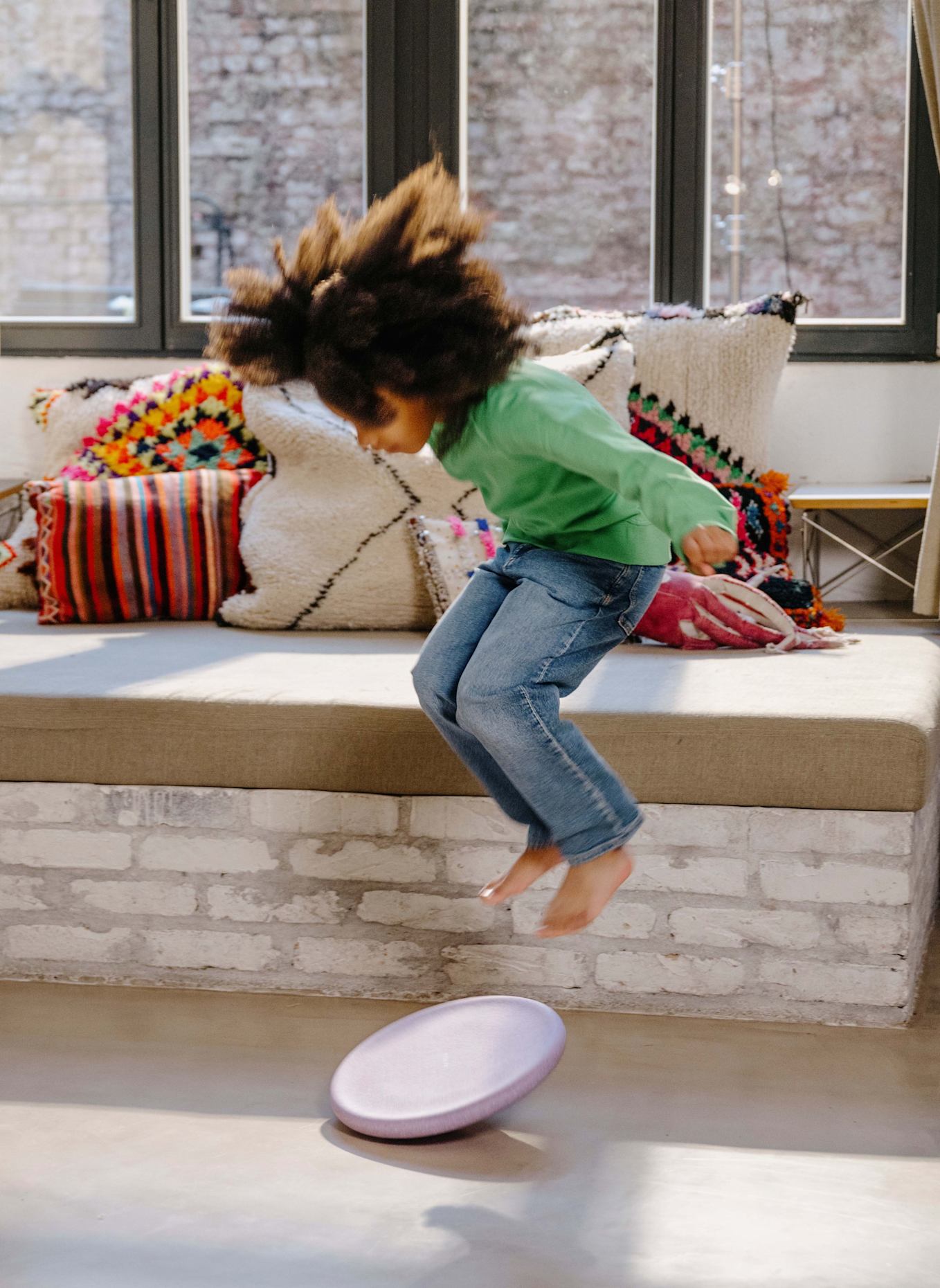 Stapelstein BOARD: HELLLILA