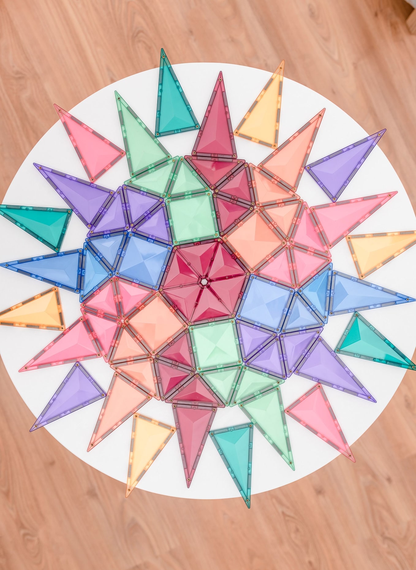 Connetix Mega-Set PASTELL: ROSA