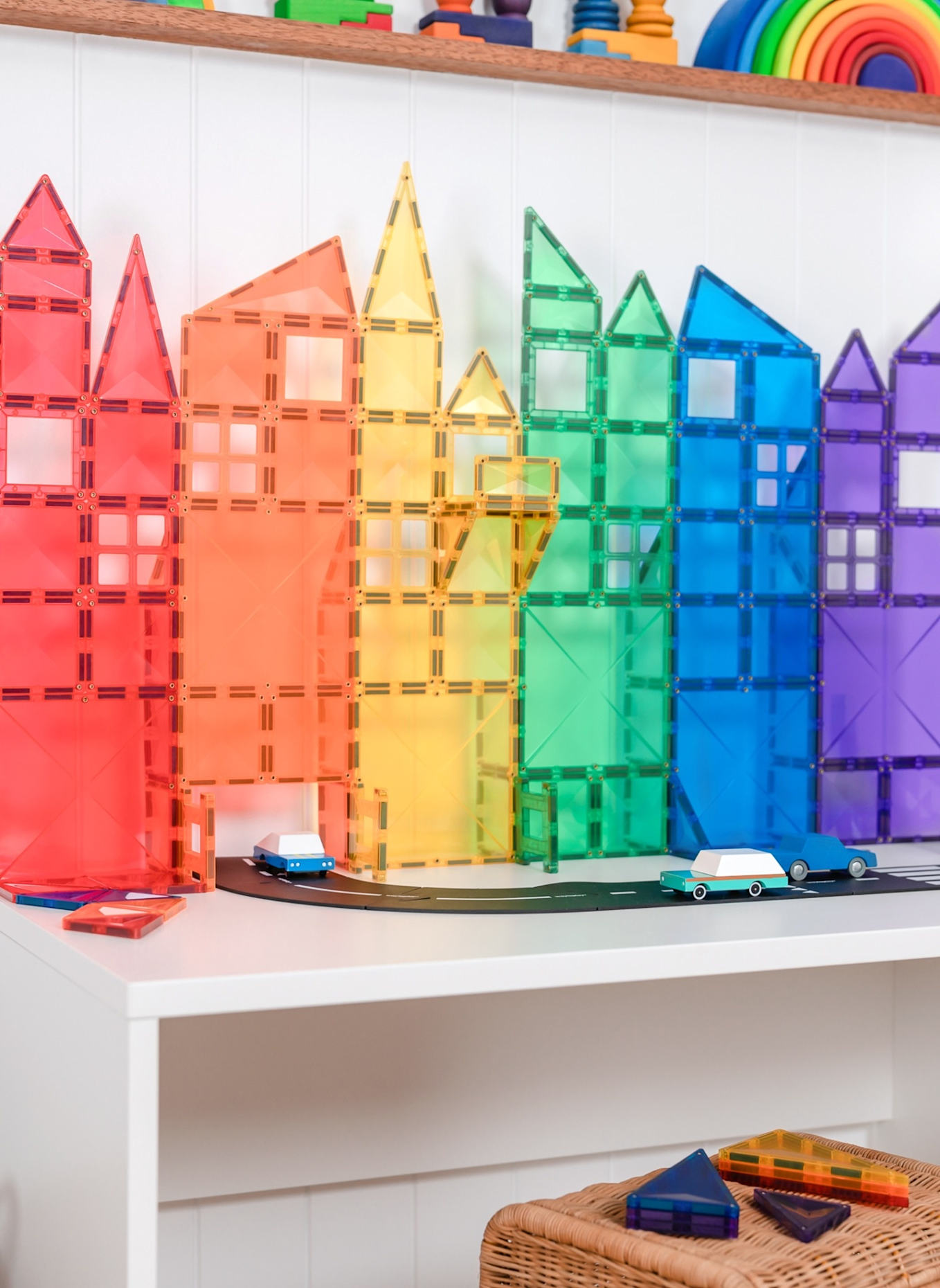 Connetix Creative-Set REGENBOGEN: GRÜN