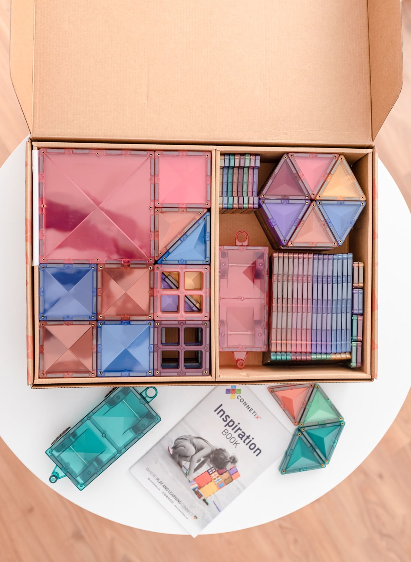 Connetix Mega-Set PASTELL: ROSA