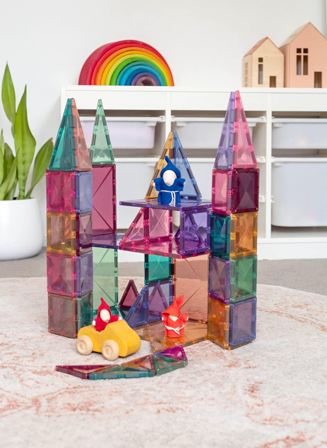 Connetix Starter-Set PASTELL: LILA