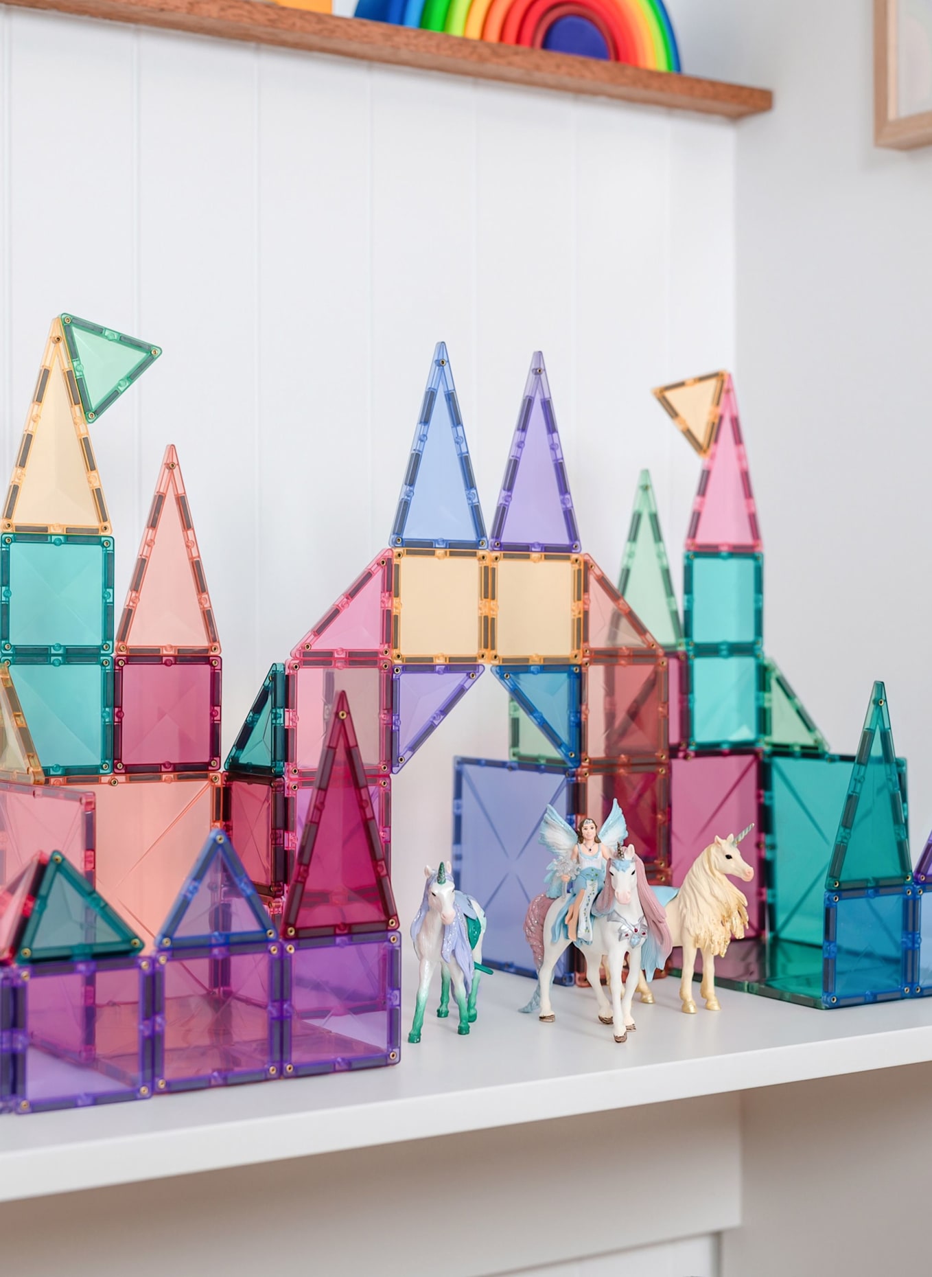 Connetix Starter-Set PASTELL: LILA