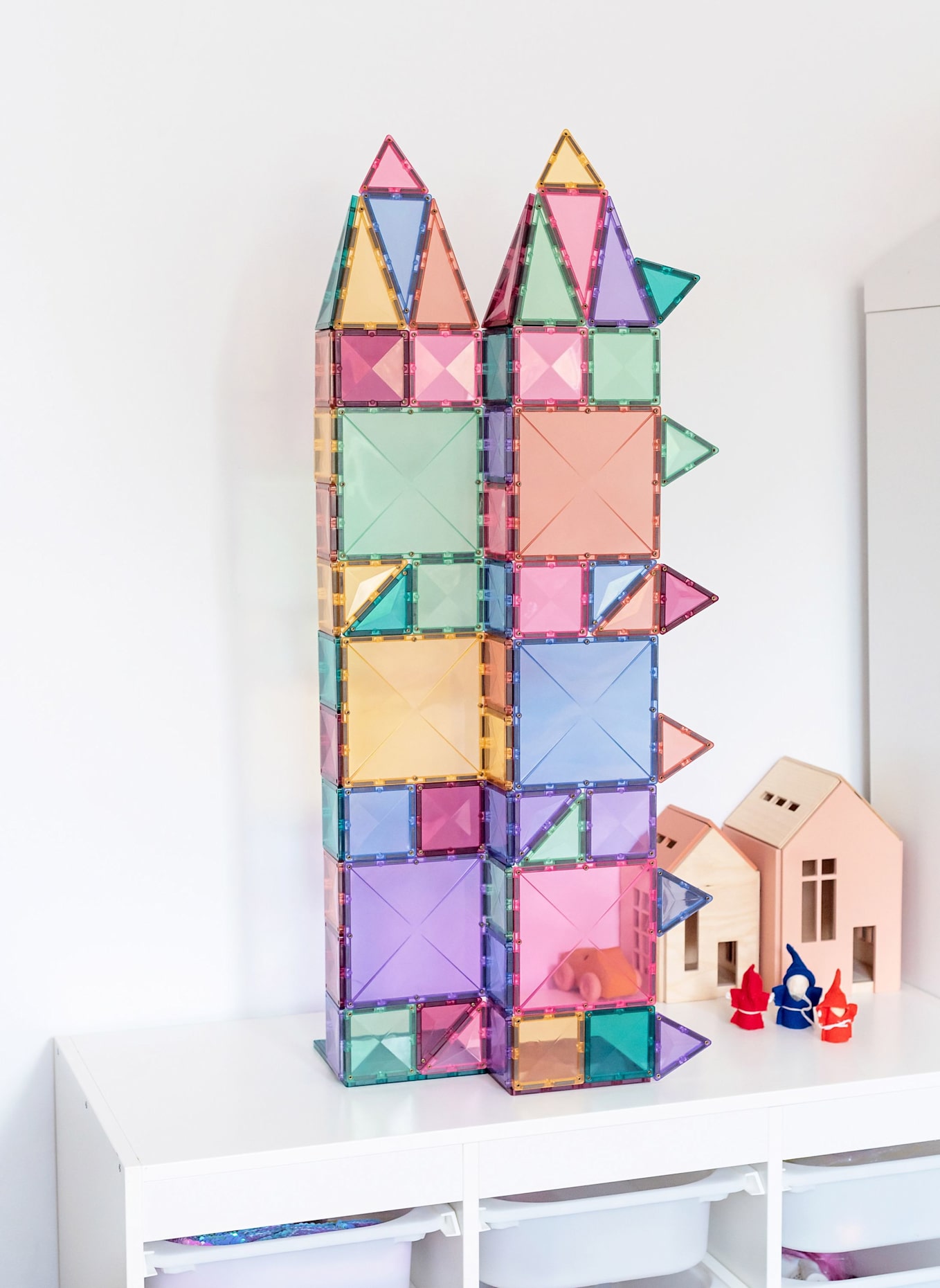 Connetix Starter-Set PASTELL: LILA