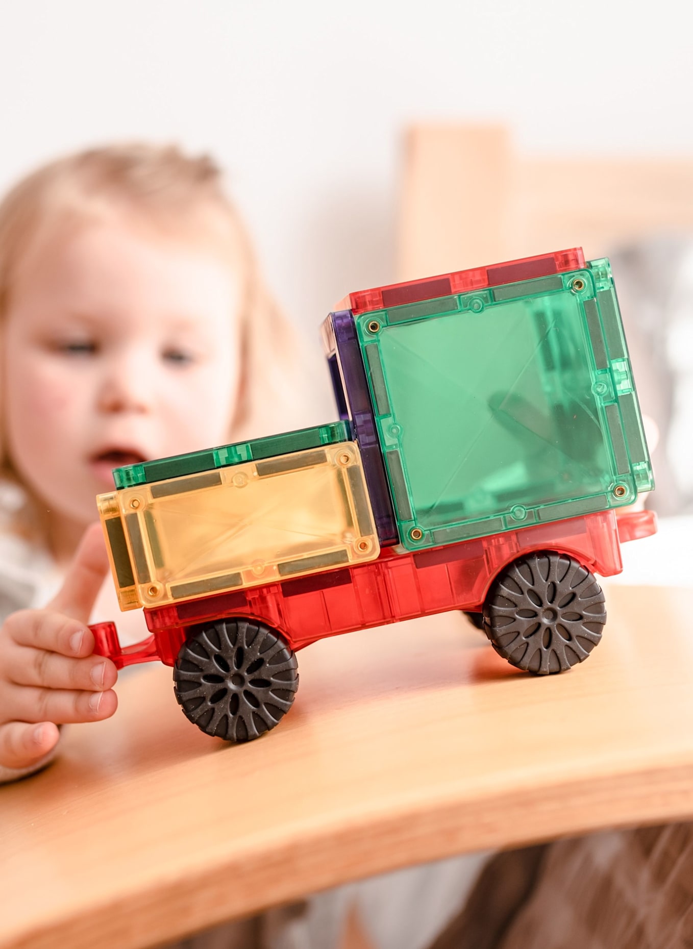 Connetix Bewegungs-Set REGENBOGEN: GRÜN