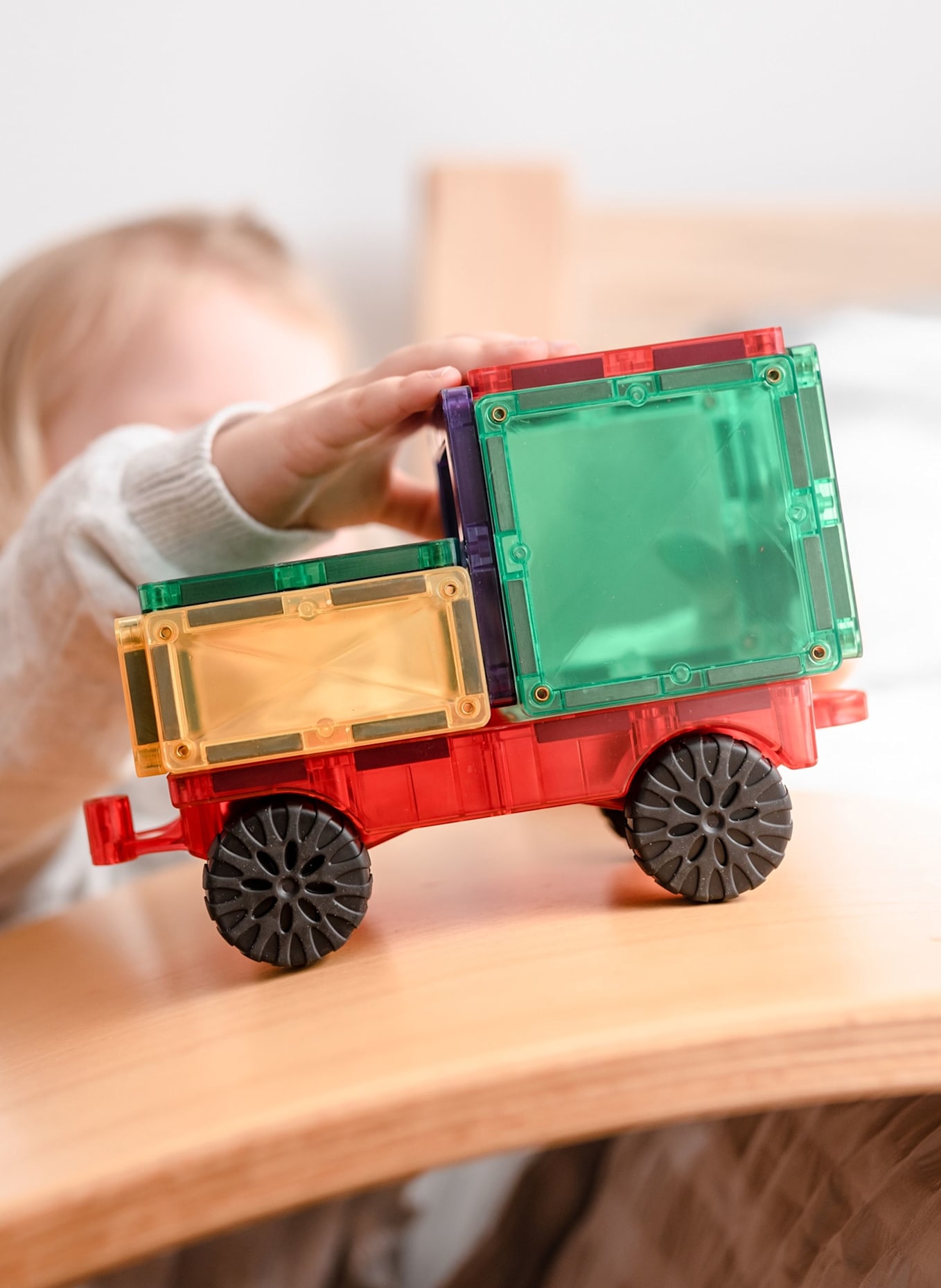 Connetix Bewegungs-Set REGENBOGEN: GRÜN