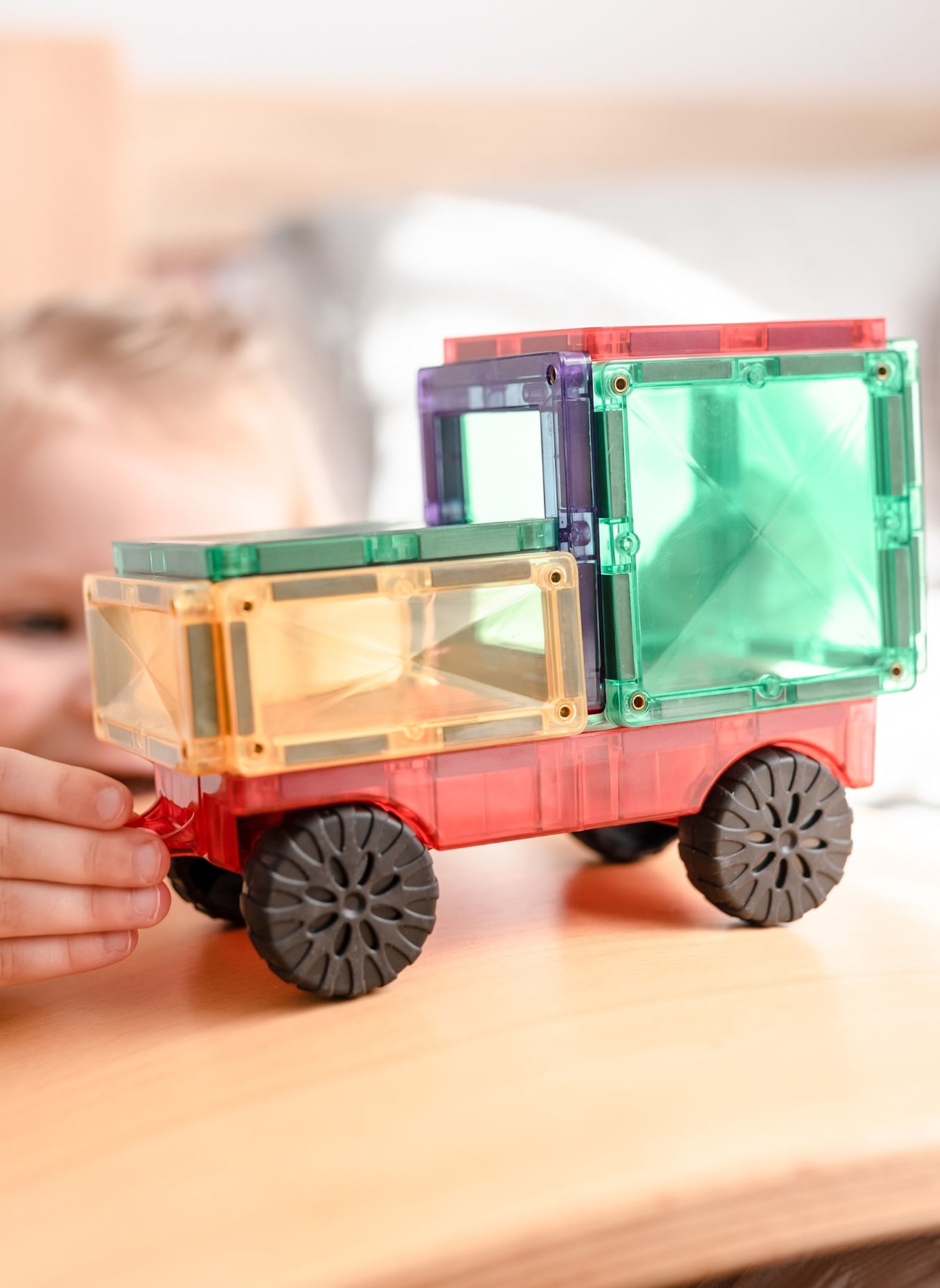 Connetix Bewegungs-Set REGENBOGEN: GRÜN