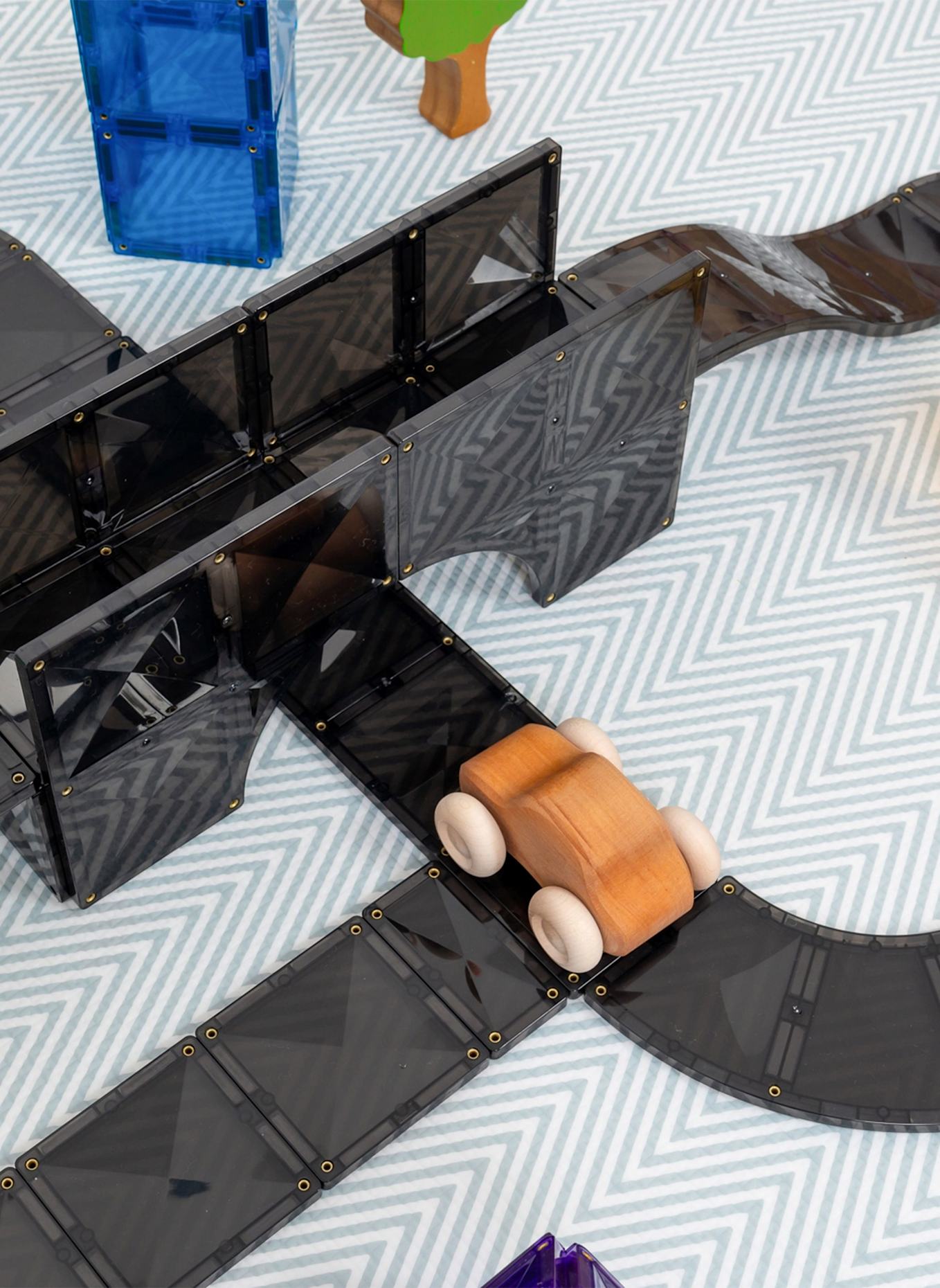 Connetix Creative-Set Roads: ORANGE