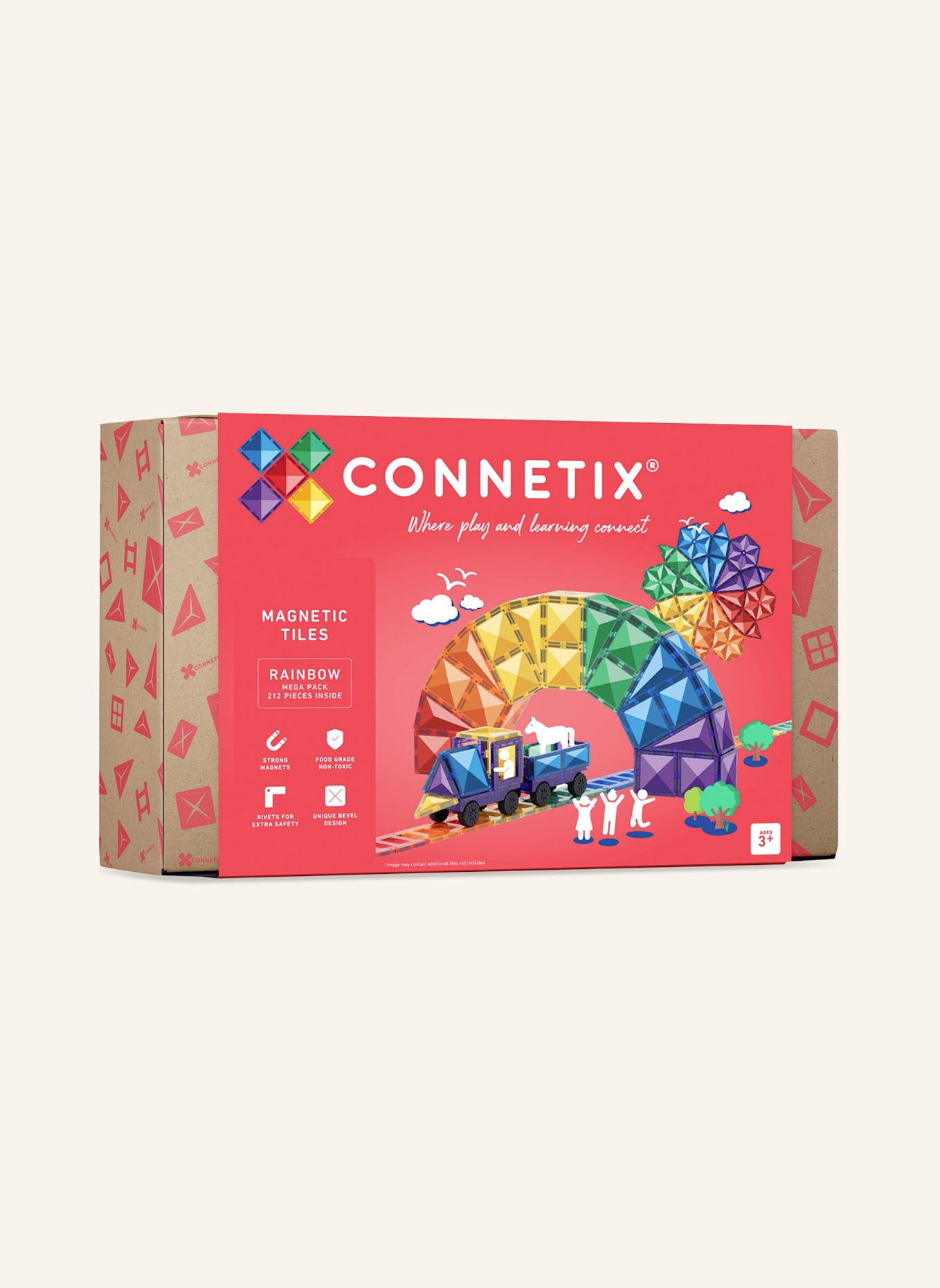 Connetix Mega-Set REGENBOGEN: LILA