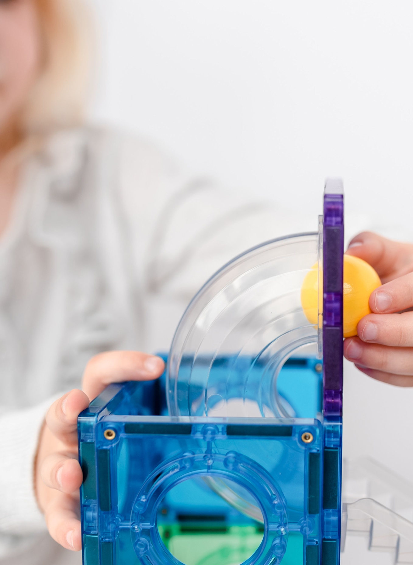 Connetix Kugeln-Set REGENBOGEN: LILA