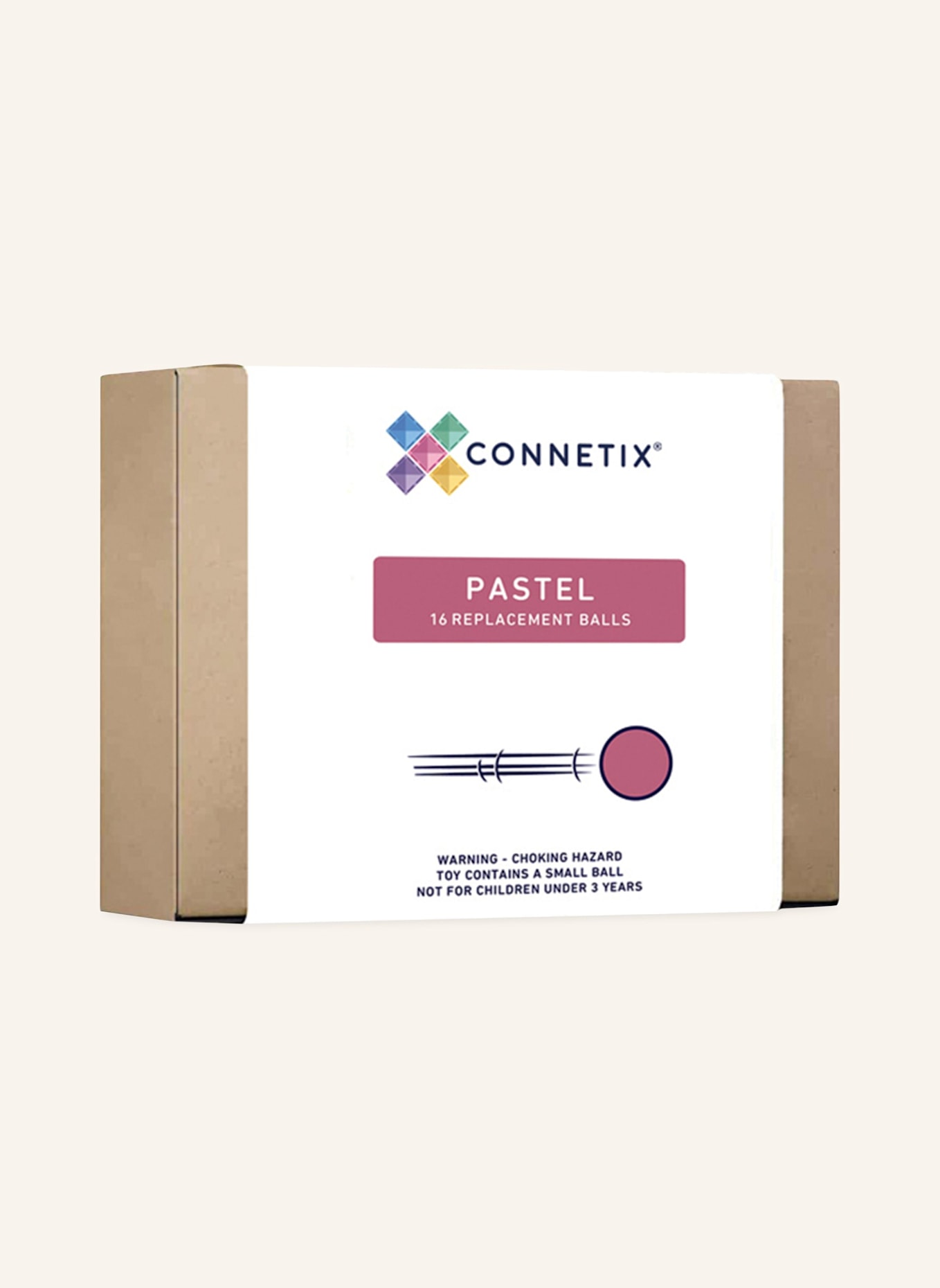 Connetix Kugeln-Set PASTELL: ROSA