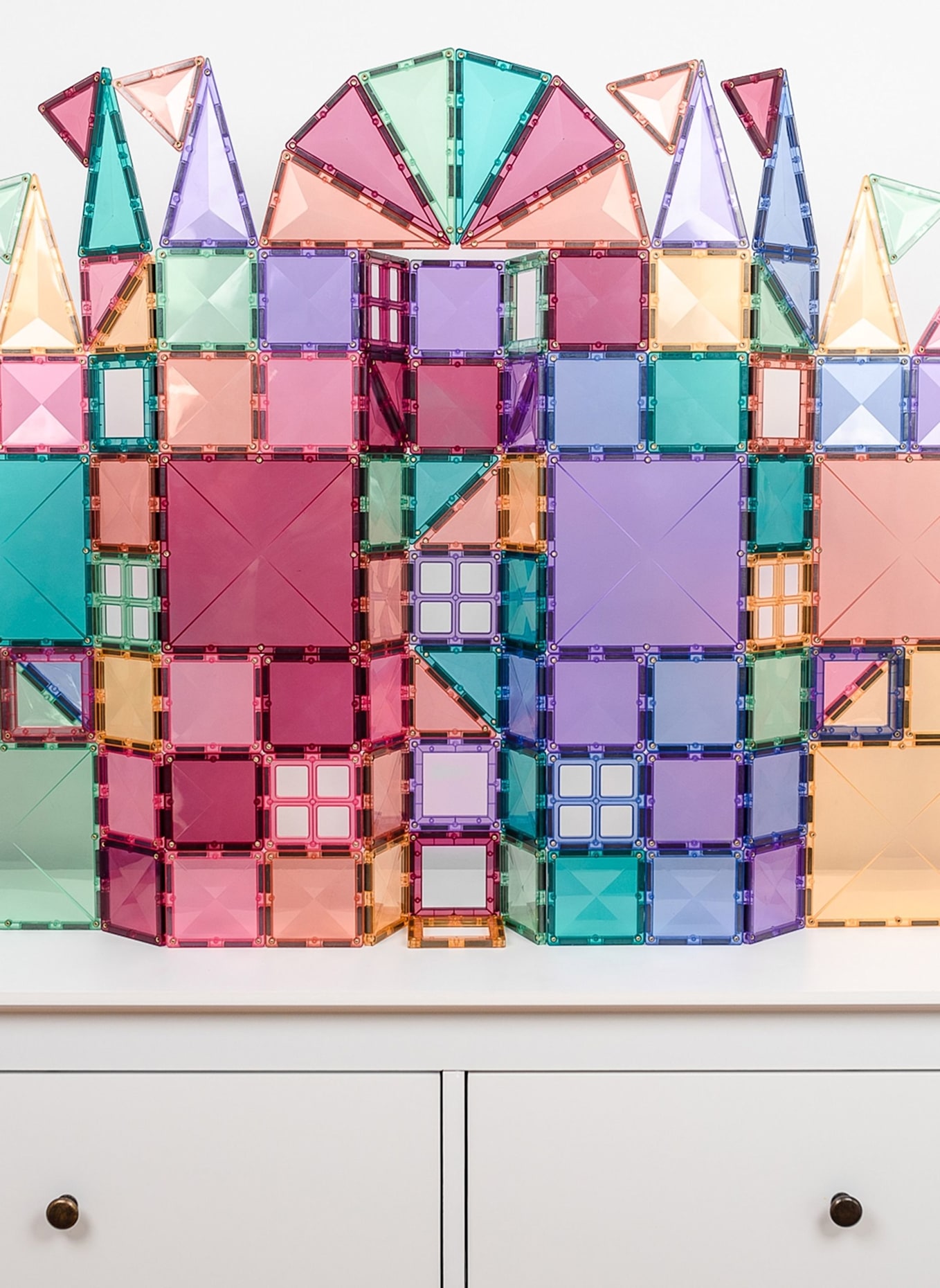 Connetix Creative-Set PASTELL: ROSA