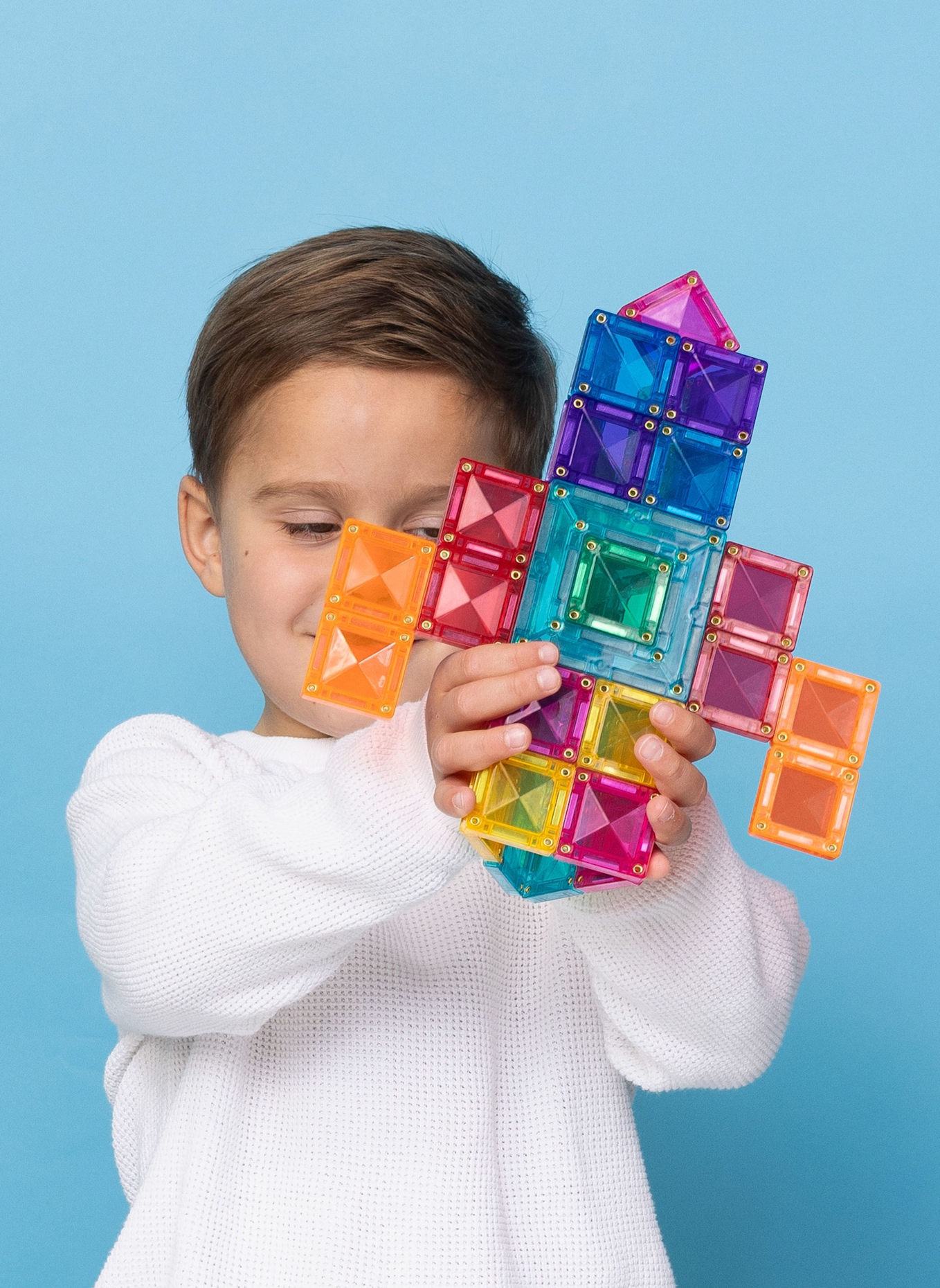 Connetix Bright Portal-Set: BLAU