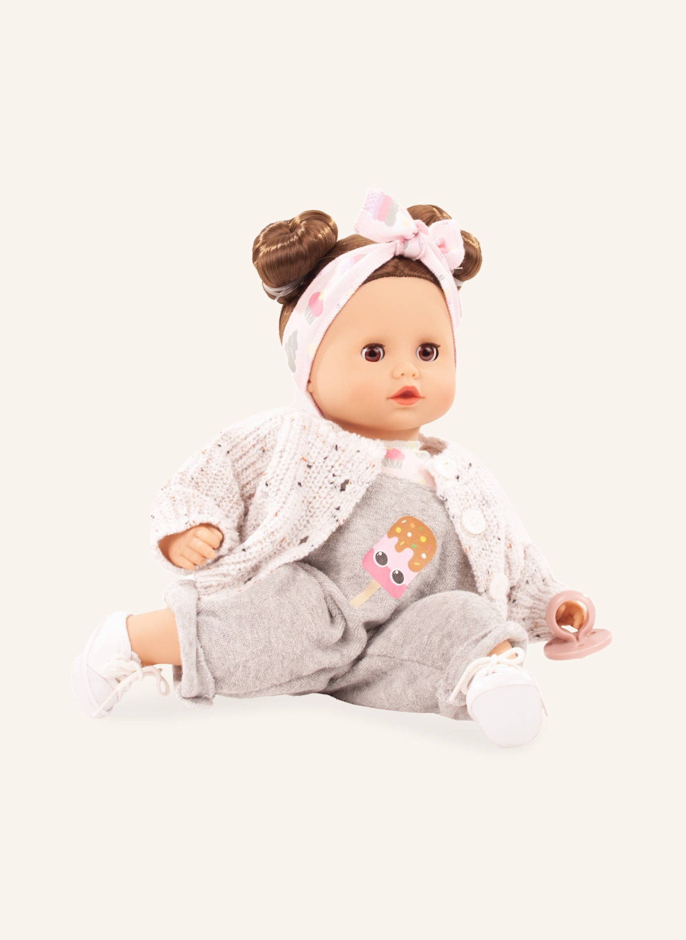 Götz Babypuppe Popsicle MUFFIN: GRAU