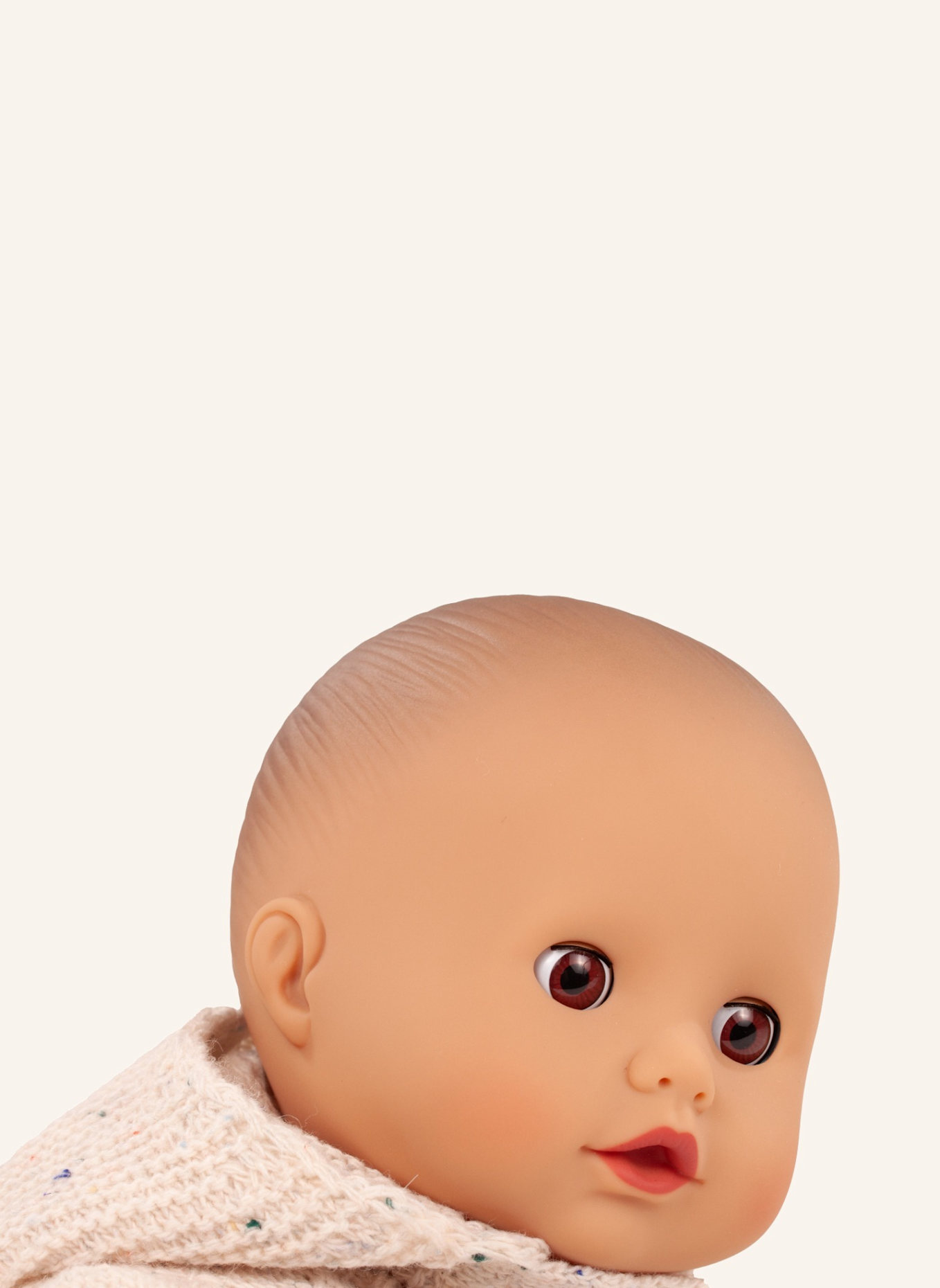Götz Babypuppe Alles Strick MUFFIN BABY: BEIGE