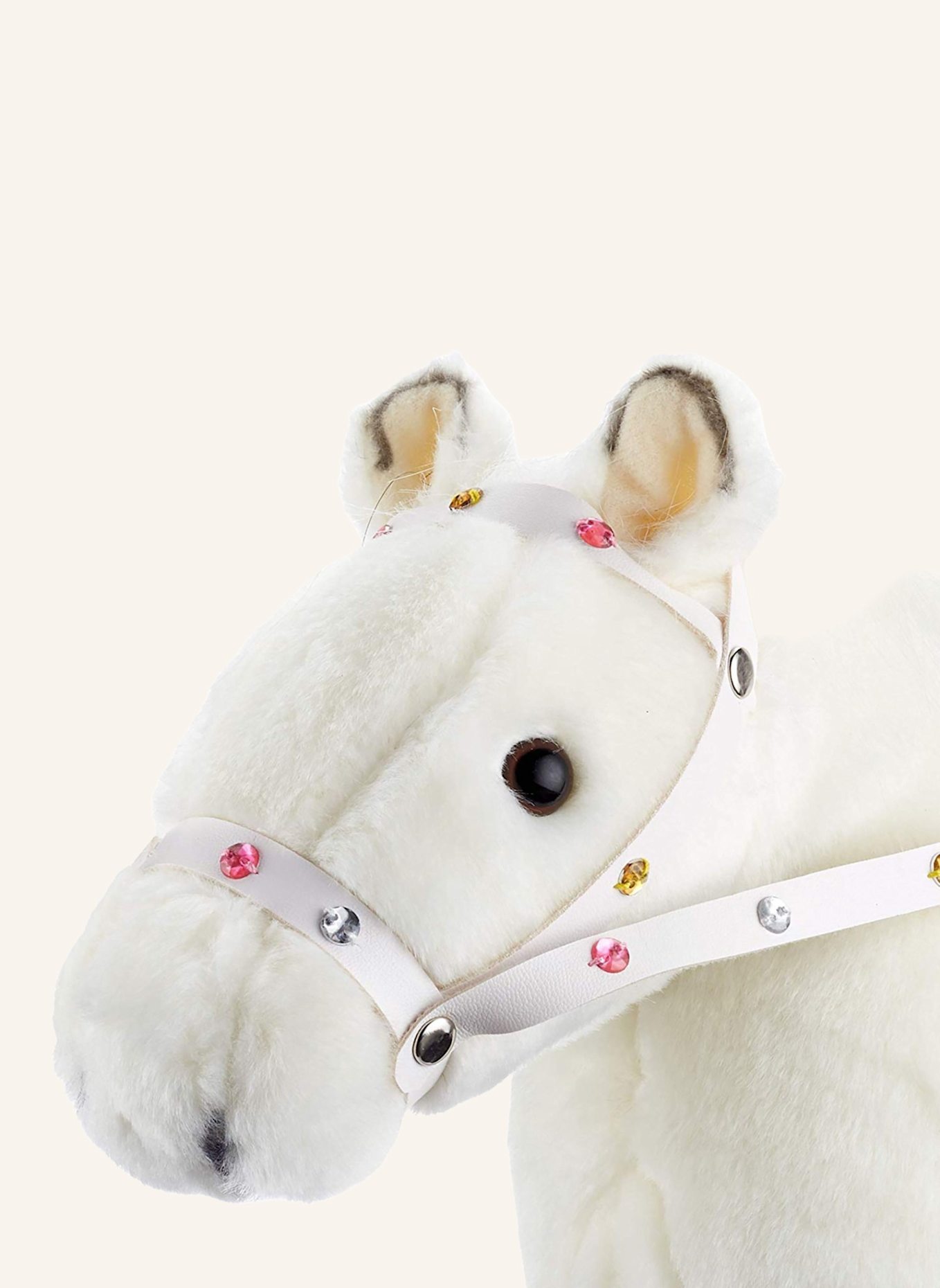 Götz Plüschpferd Weißer Blitz: WEISS