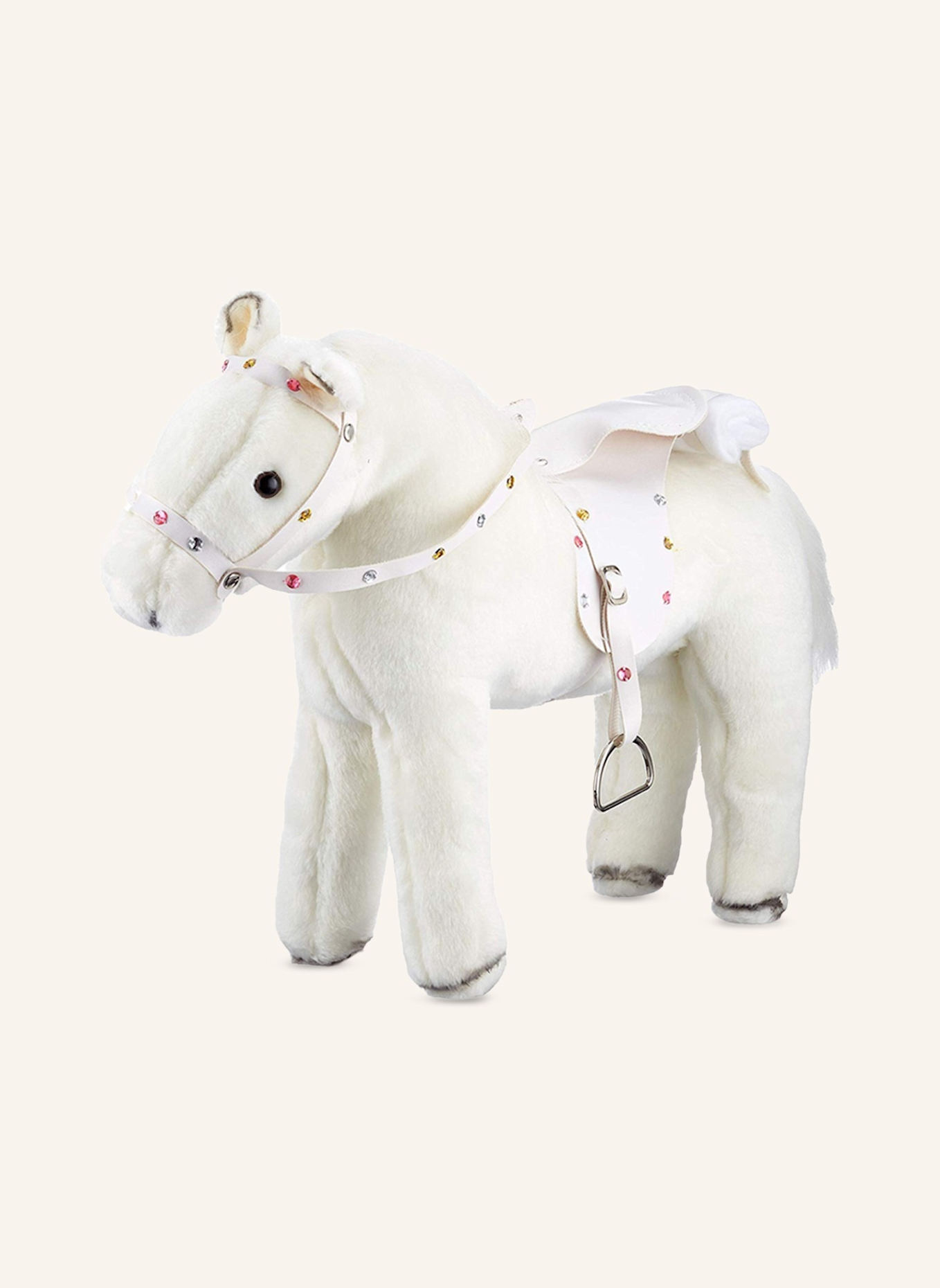 Götz Plüschpferd Weißer Blitz: WEISS