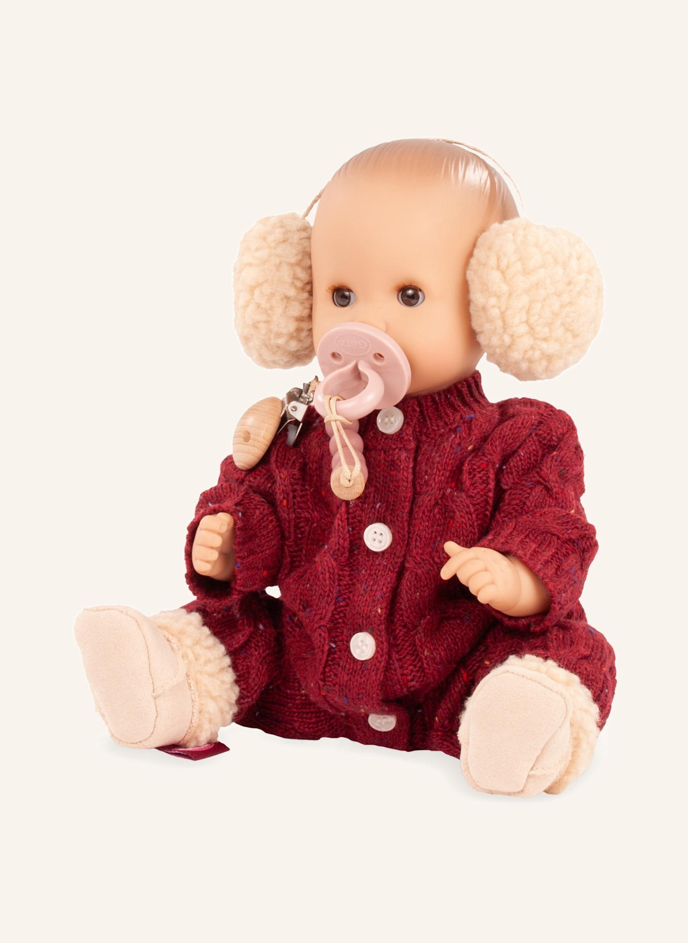 Götz Babypuppe Jubilee SLEEPY AQUINI: ROT