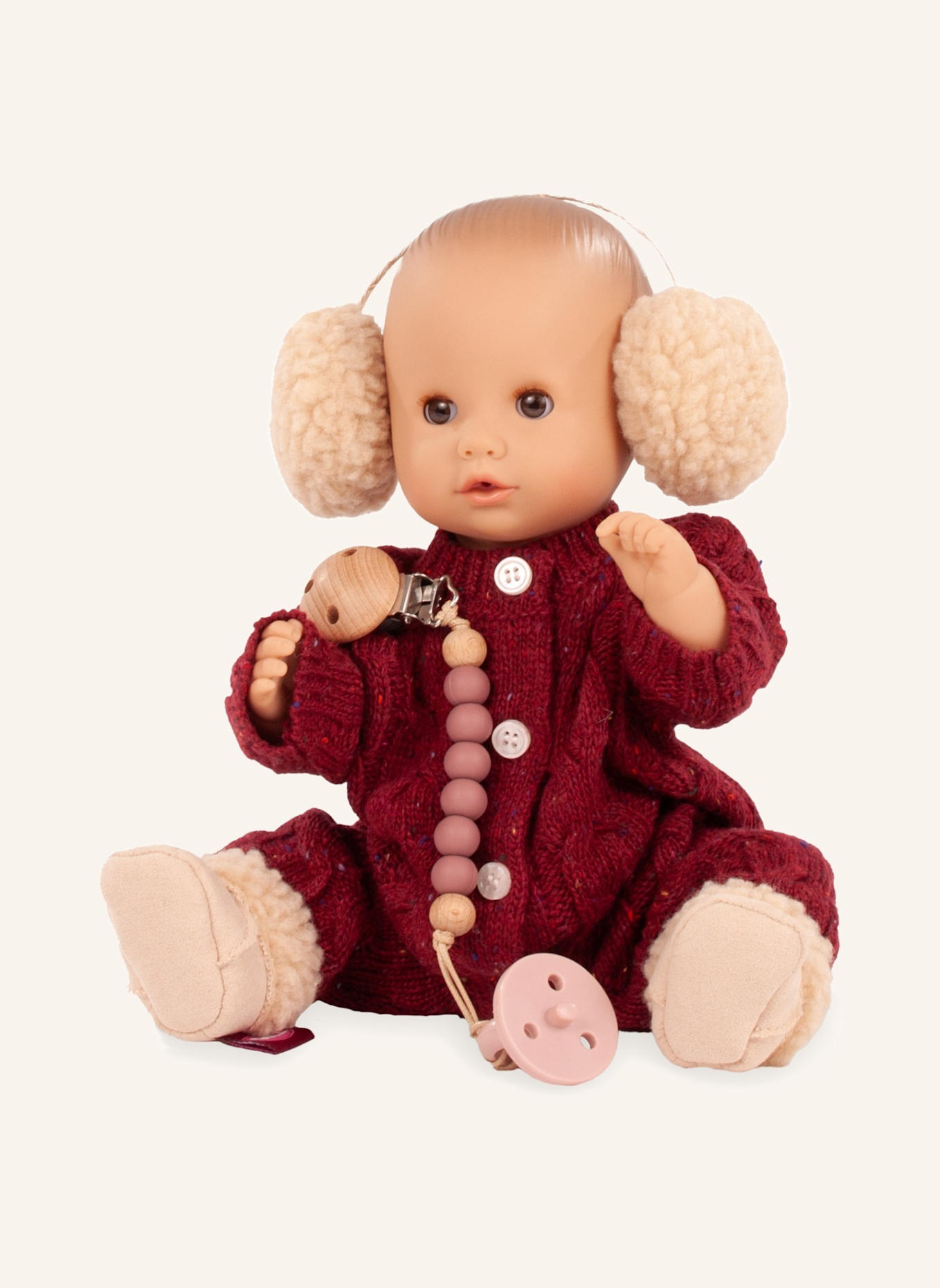 Götz Babypuppe Jubilee SLEEPY AQUINI: ROT