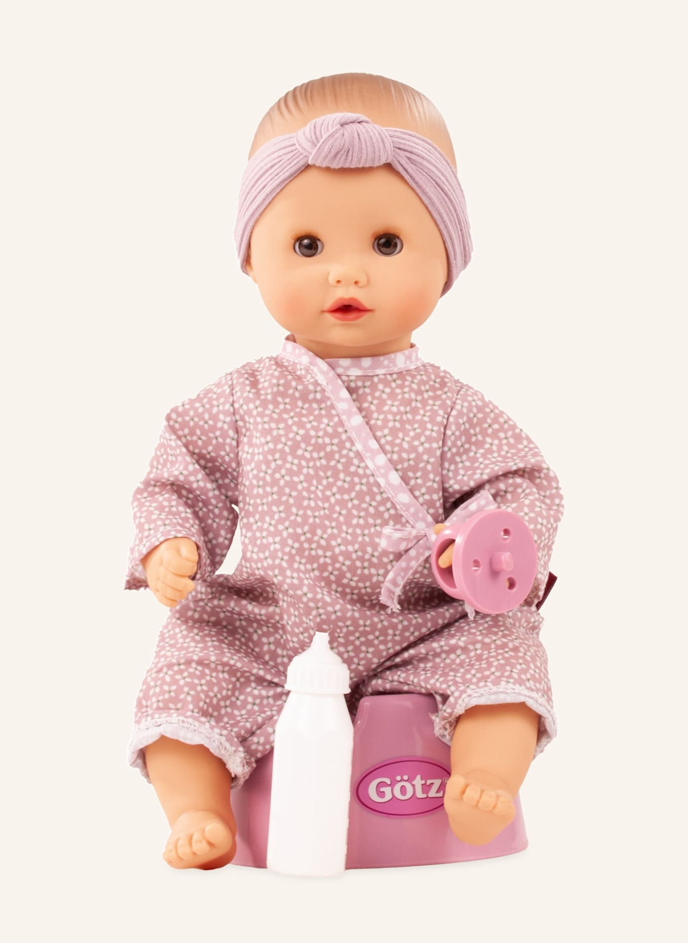 Götz Babypuppe Soft Mood SLEEPY AQUINI: ROSA