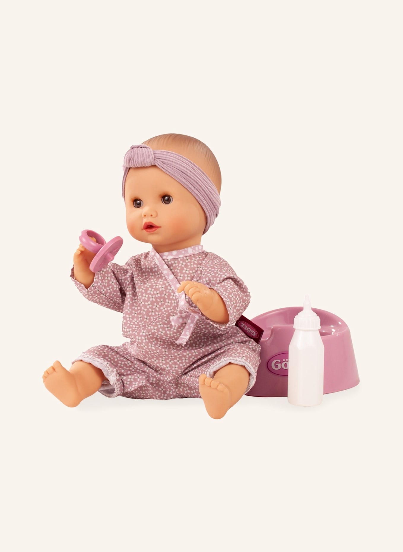 Götz Babypuppe Soft Mood SLEEPY AQUINI: ROSA