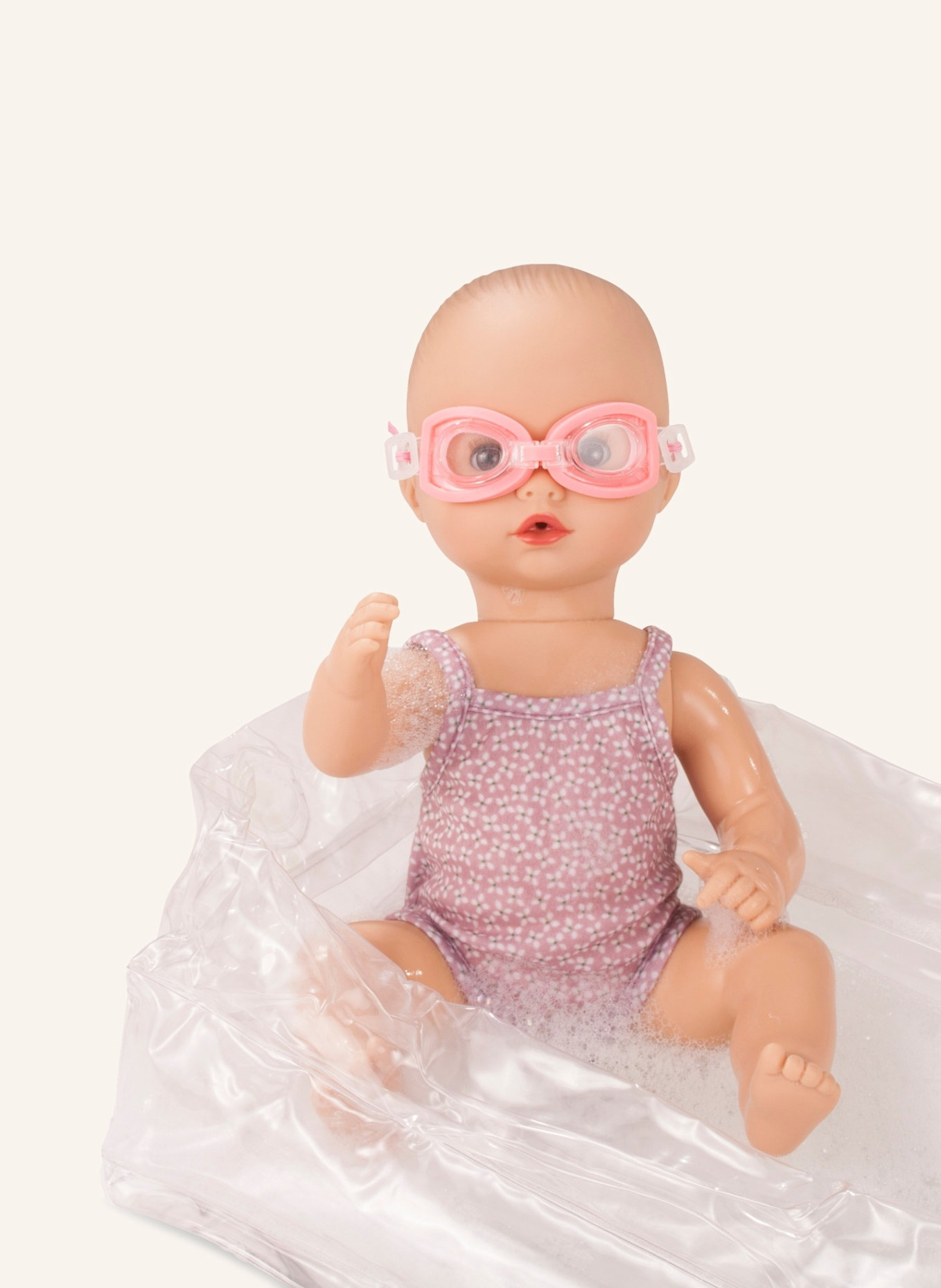 Götz Babypuppe Girl Avocado Set SLEEPY AQUINI: ROSA