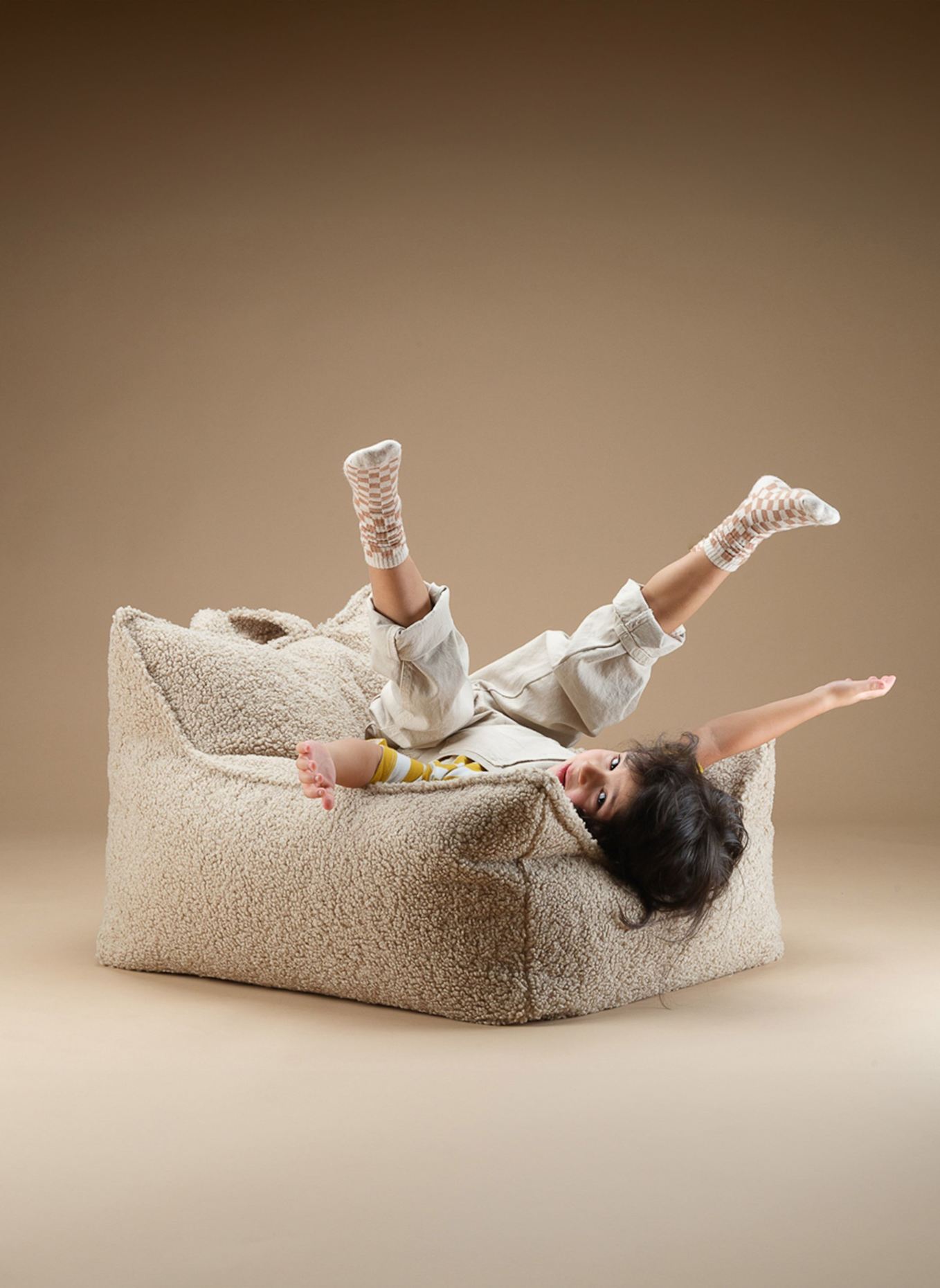 wigiwama Sitzsack SESSEL: TAUPE