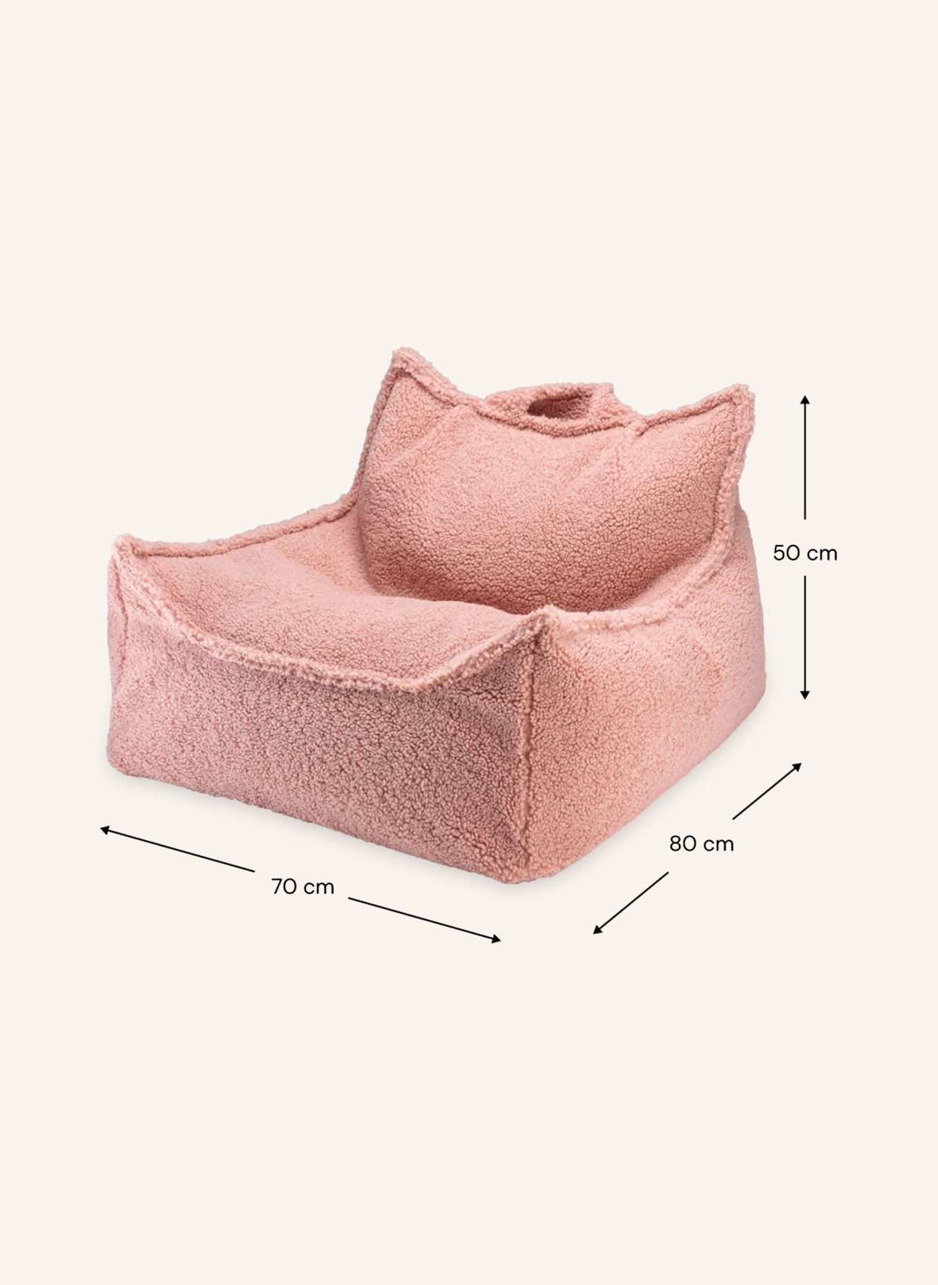 wigiwama Sitzsack SESSEL: ROSA