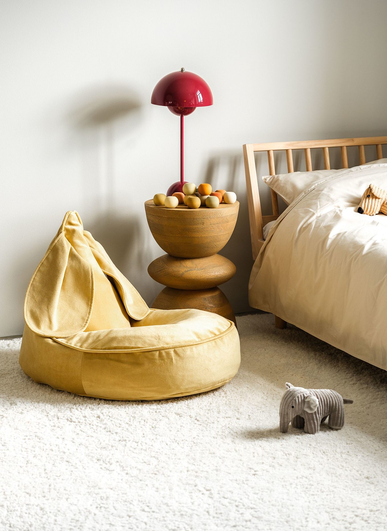 wigiwama Sitzsack BUNNY: GOLD