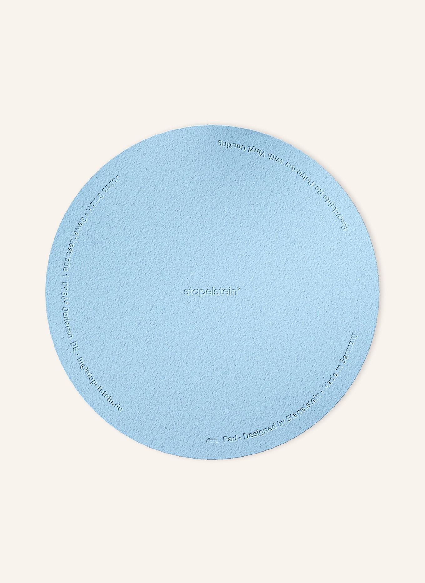 Stapelstein PAD: HELLBLAU