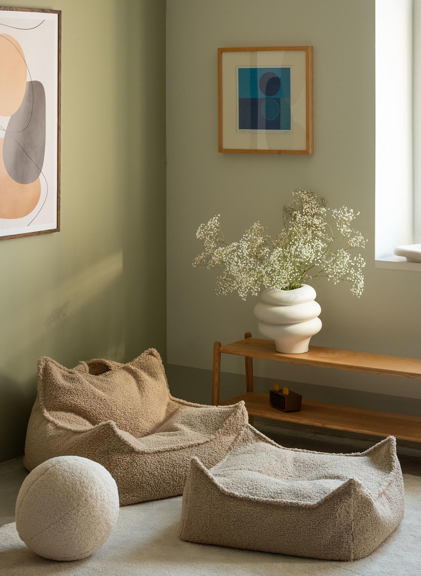 wigiwama Sitzsack SESSEL: TAUPE