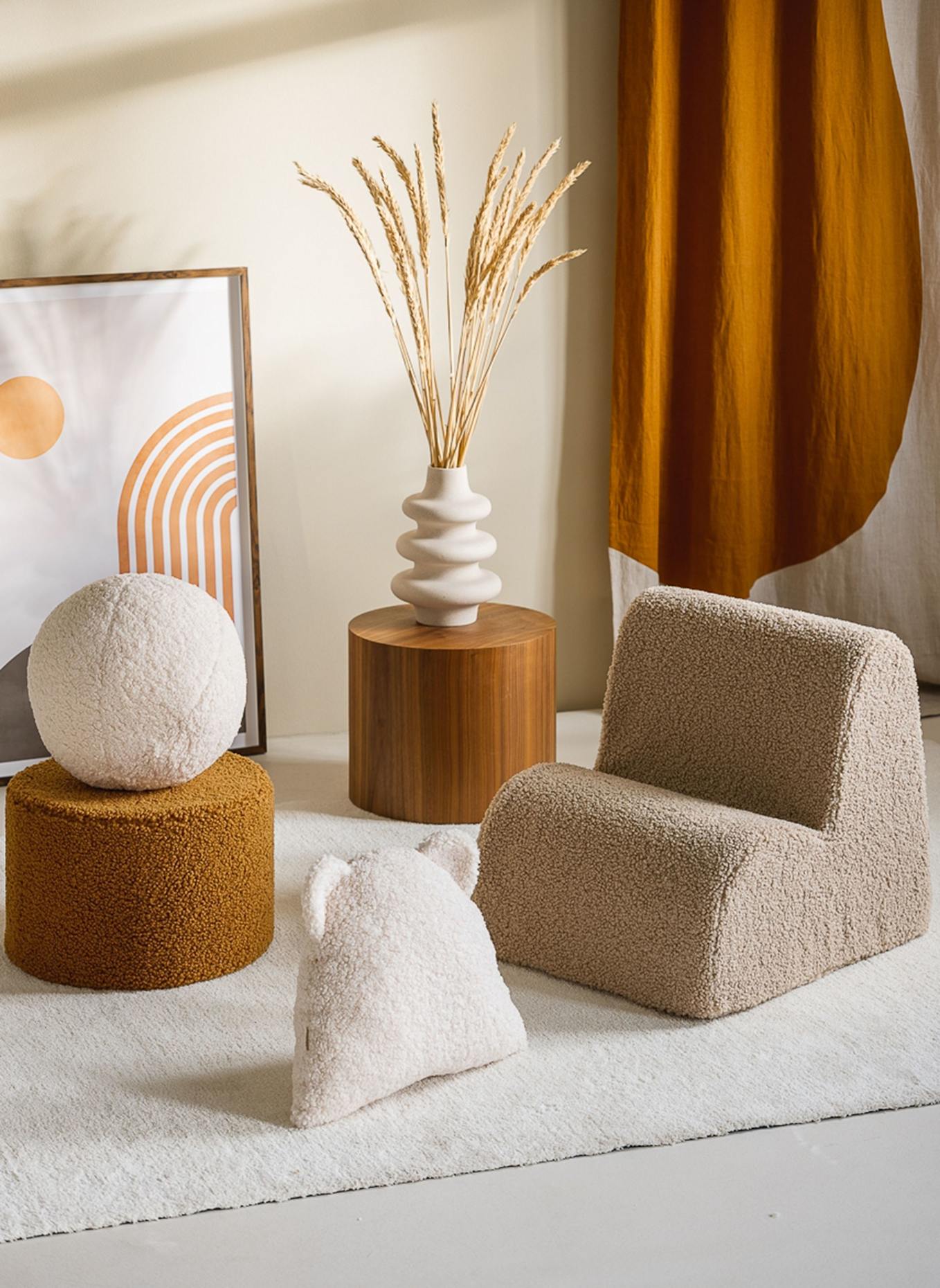 wigiwama Stuhl CLOUD: BRAUN