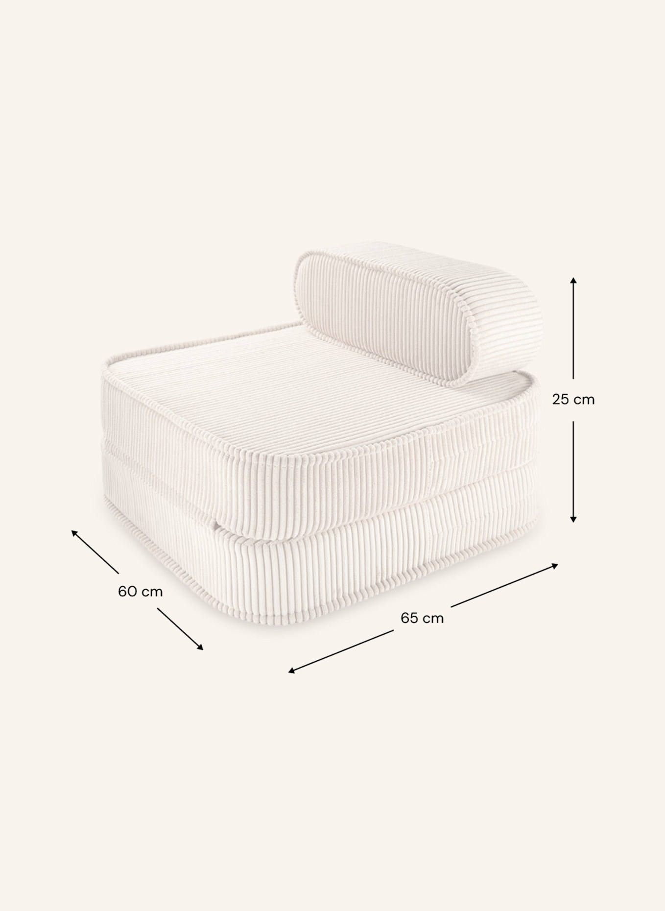 wigiwama Stuhl FLIP: CREME