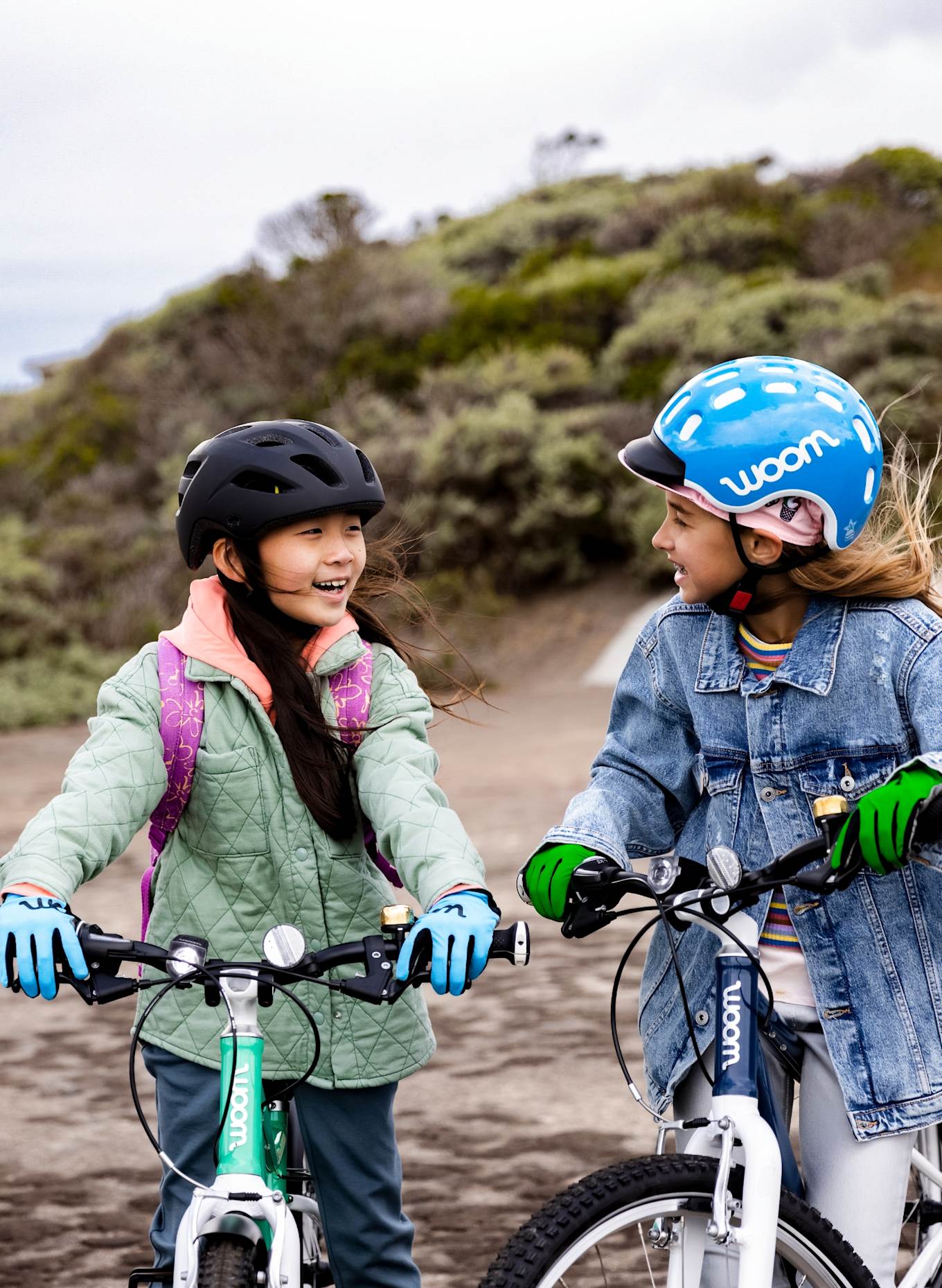 Woom Radhandschuhe TENS: GRÜN